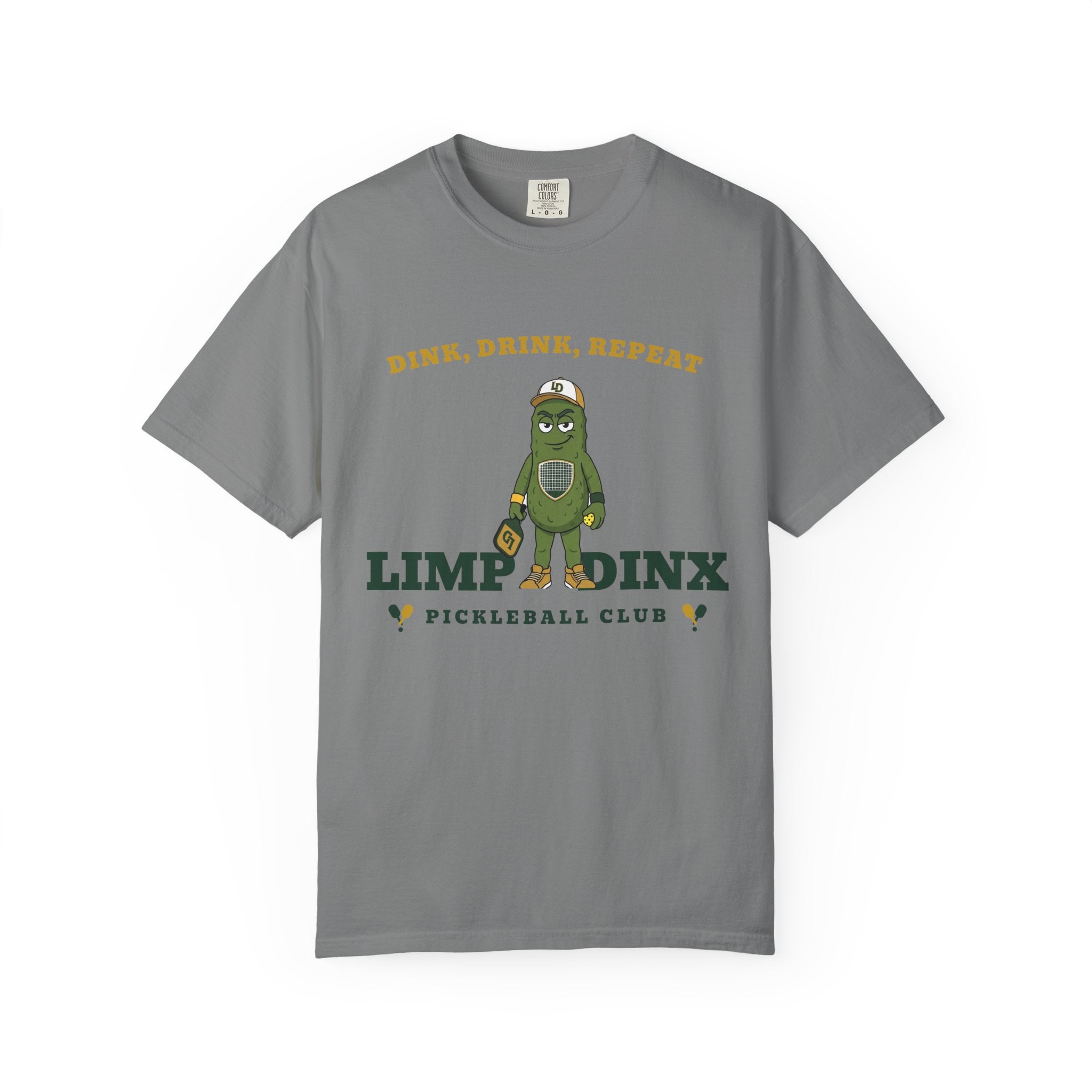Dink. Drink. Repeat. Tee — Limp Dinx Pickleball Club | Funny Pickleball Shirt