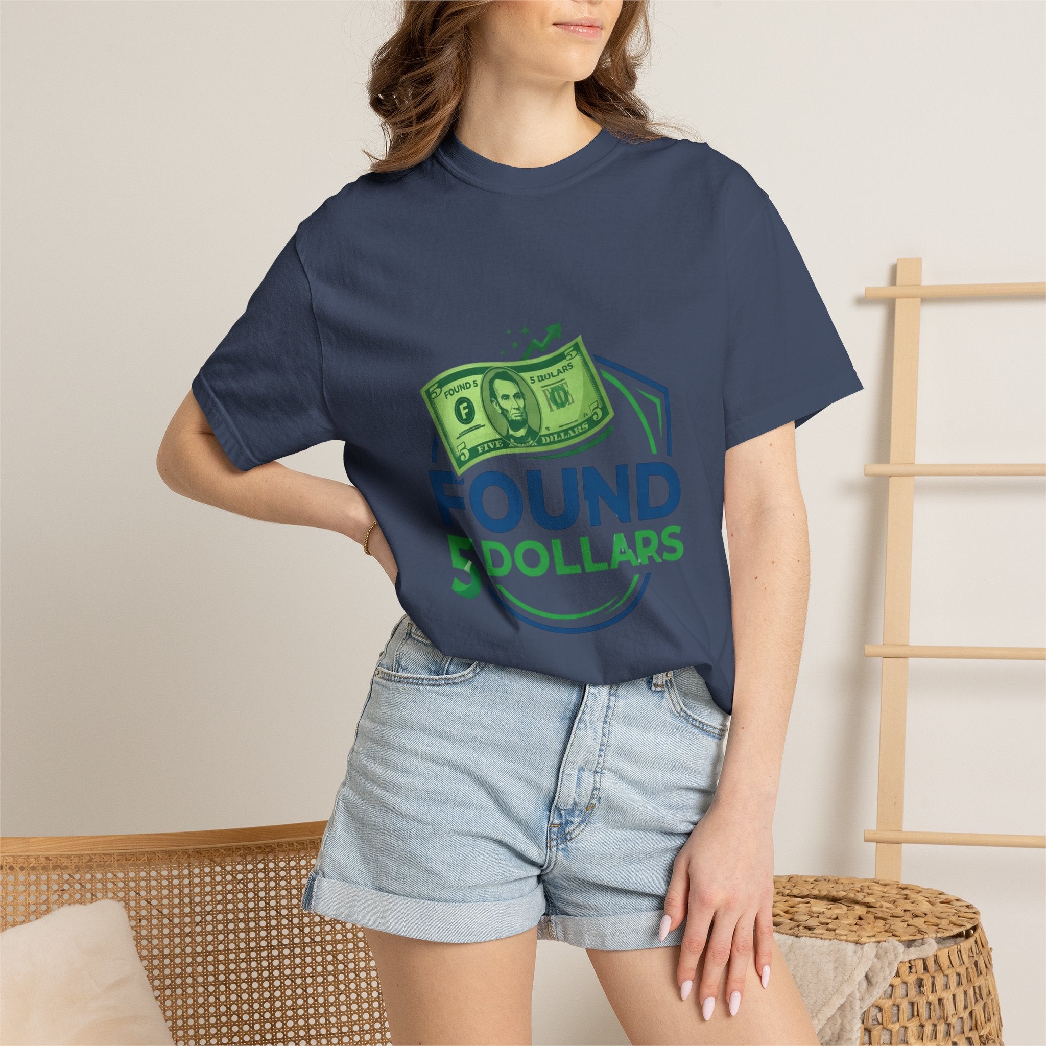 Found 5 Dollars Graphic Tee