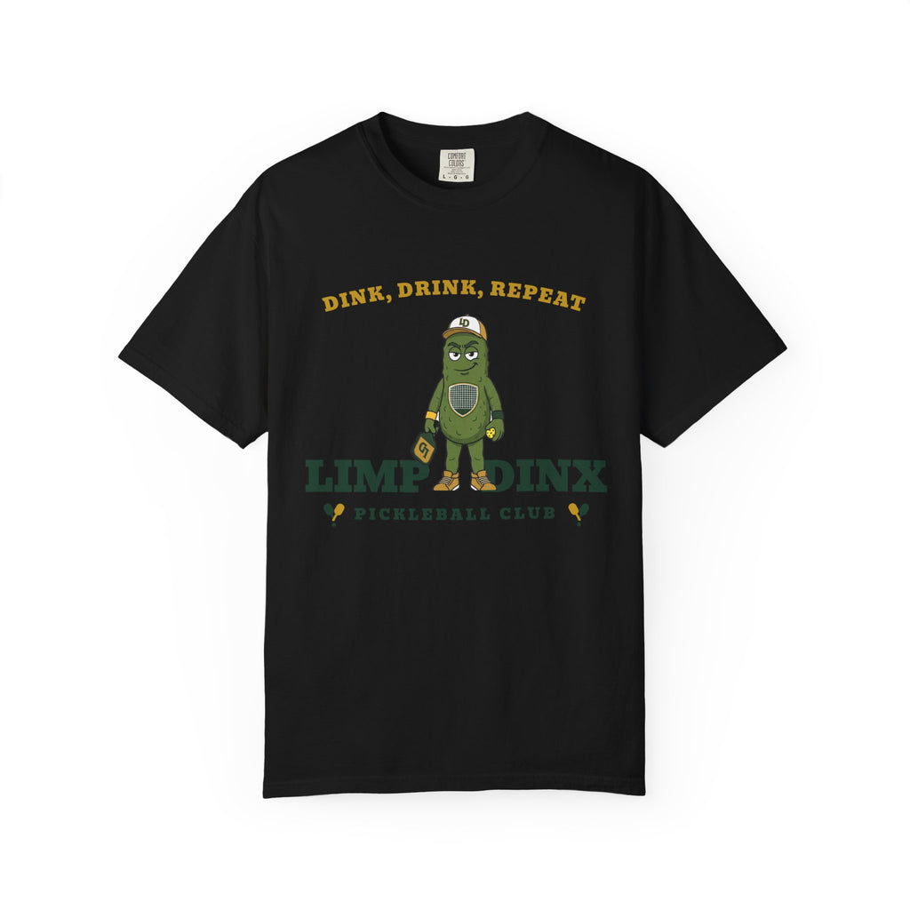 Dink. Drink. Repeat. Tee — Limp Dinx Pickleball Club | Funny Pickleball Shirt