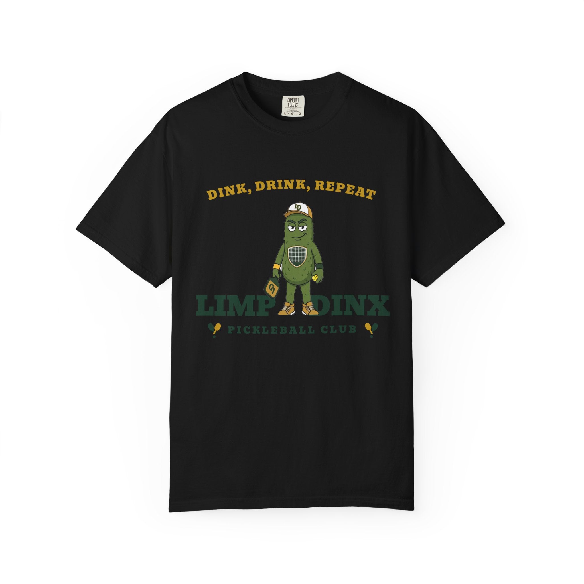 Dink. Drink. Repeat. Tee — Limp Dinx Pickleball Club | Funny Pickleball Shirt