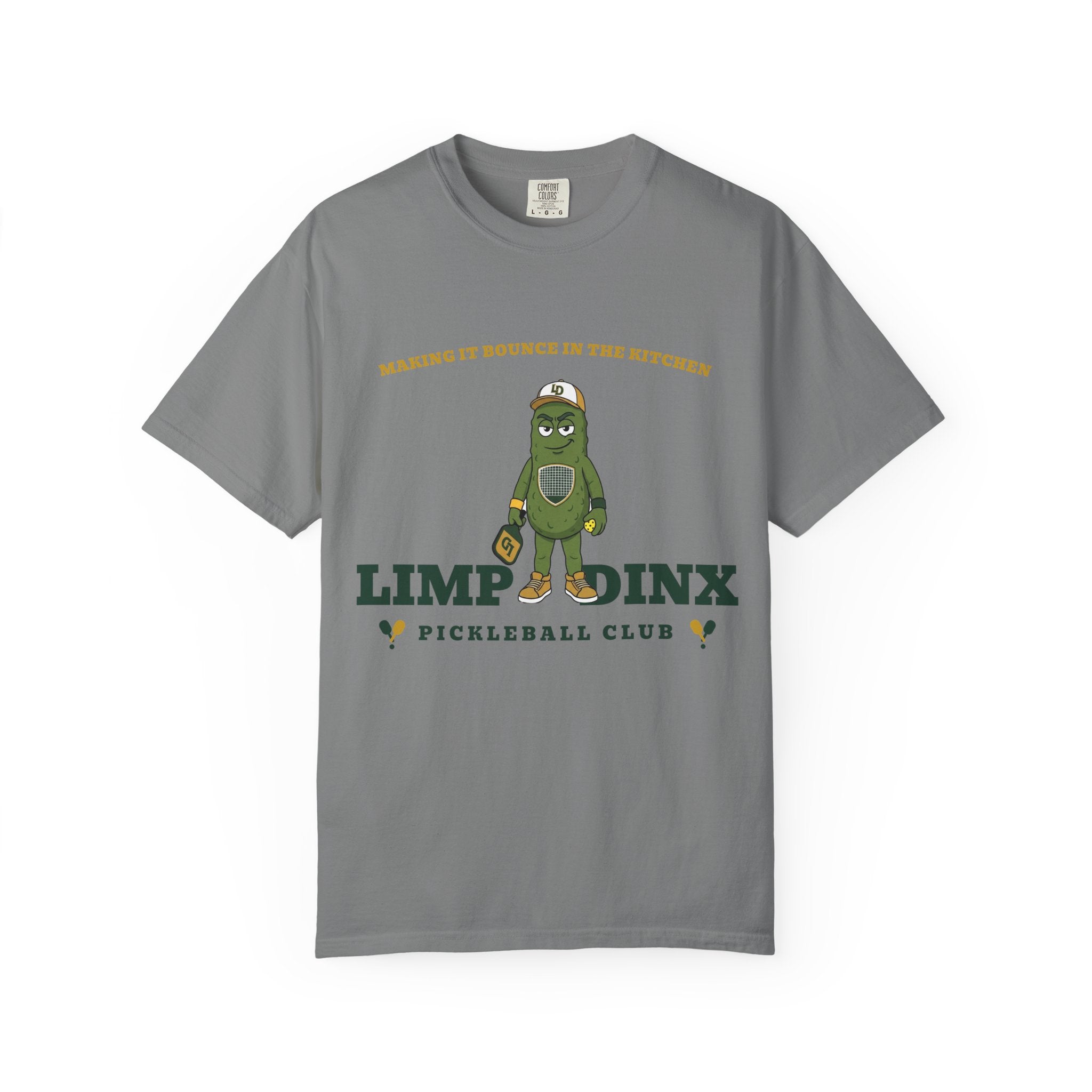 Making It Bounce in the Kitchen Tee — Limp Dinx Pickleball Club | Funny Pickleball Shirt