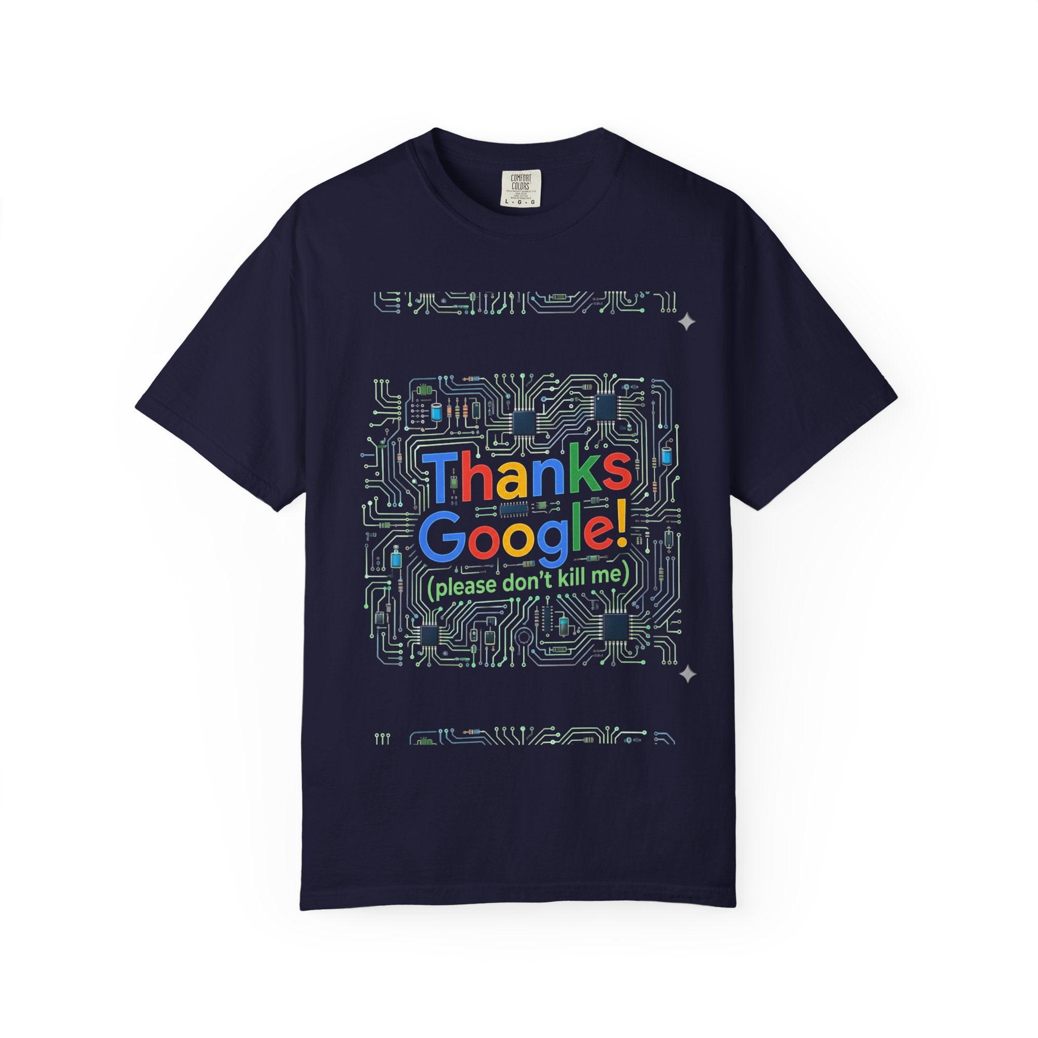 Thanks Google Circuit Board T-Shirt