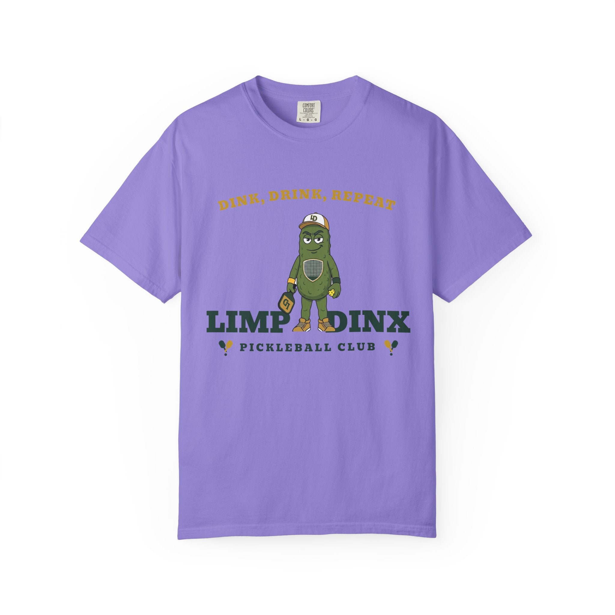 Dink. Drink. Repeat. Tee — Limp Dinx Pickleball Club | Funny Pickleball Shirt