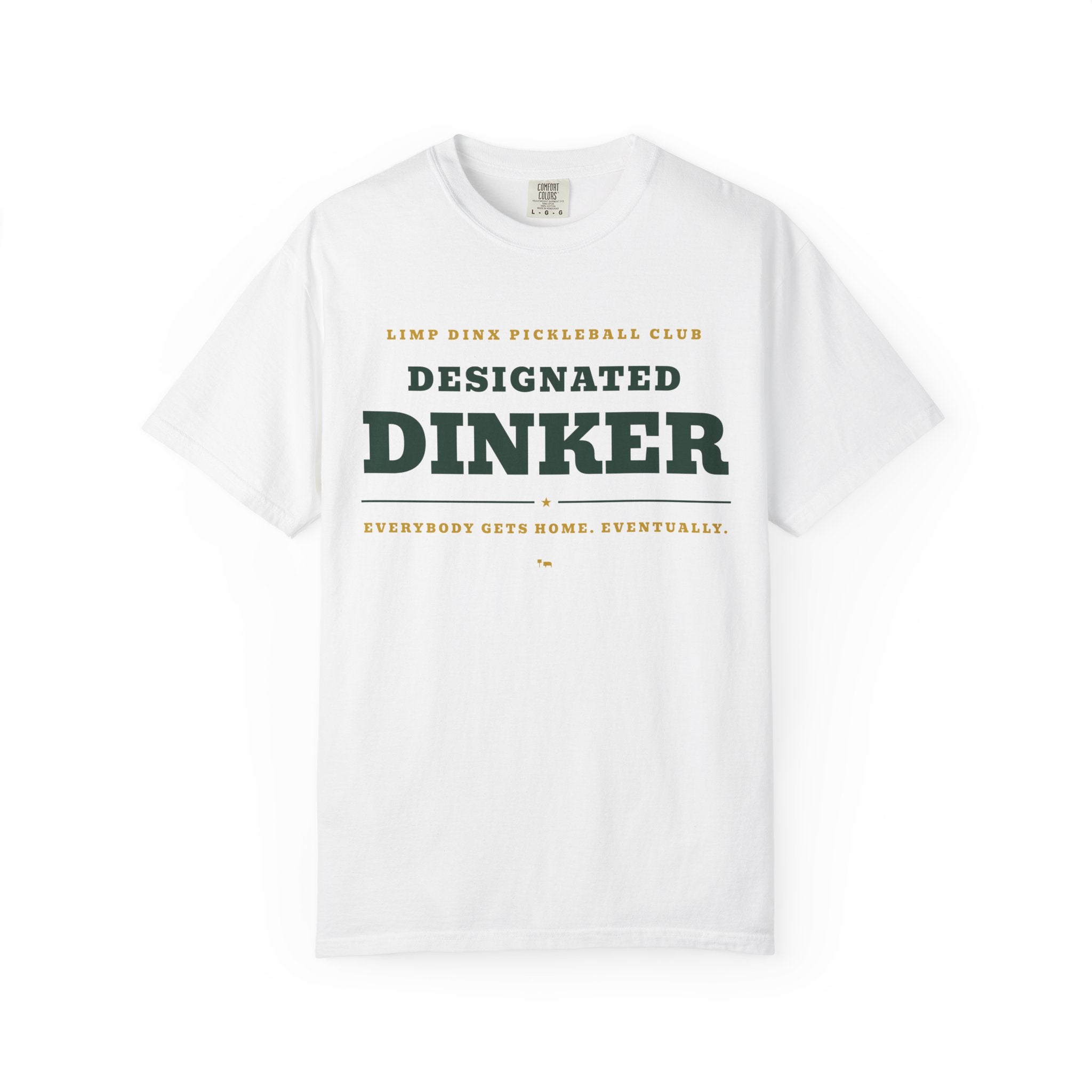 Designated Dinker Tee — Limp Dinx Pickleball Club | Funny Pickleball Shirt