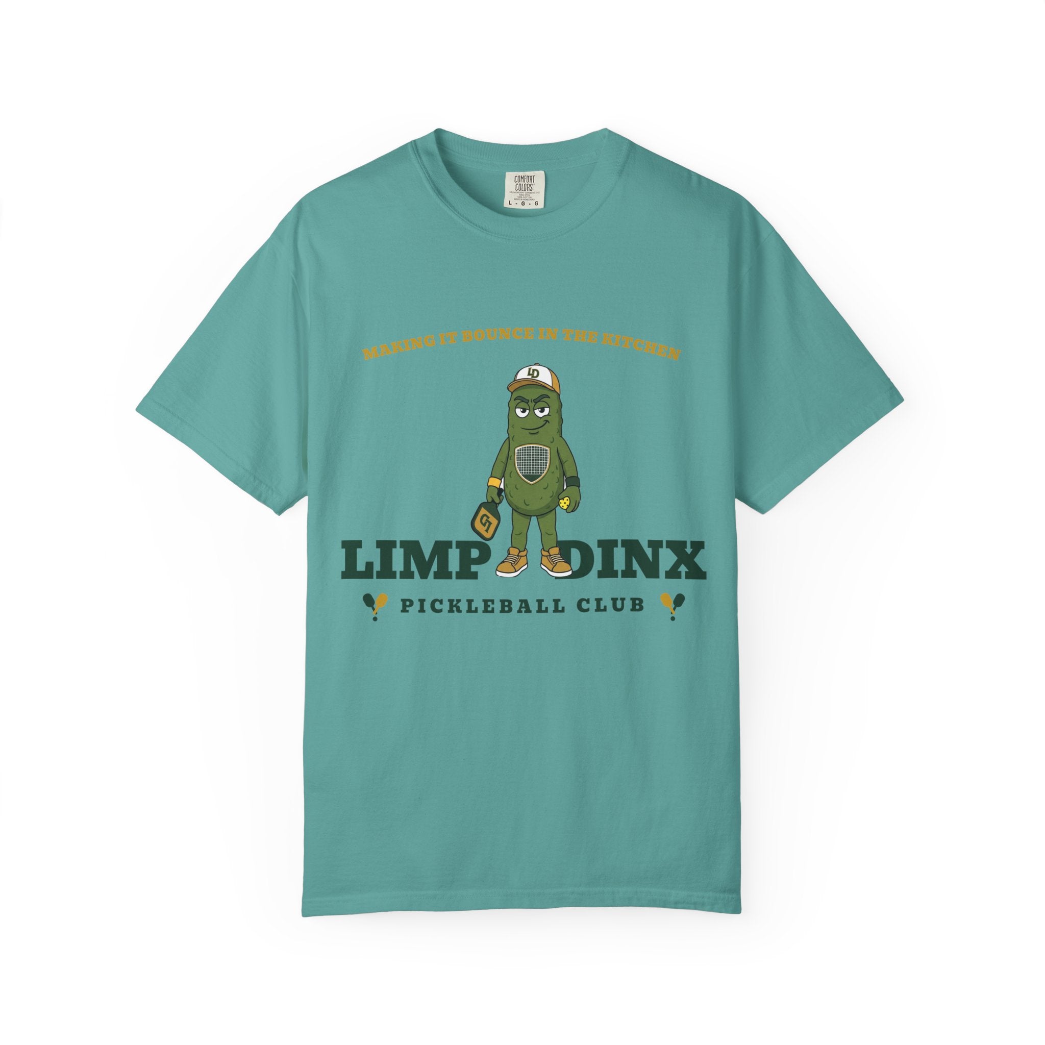 Making It Bounce in the Kitchen Tee — Limp Dinx Pickleball Club | Funny Pickleball Shirt