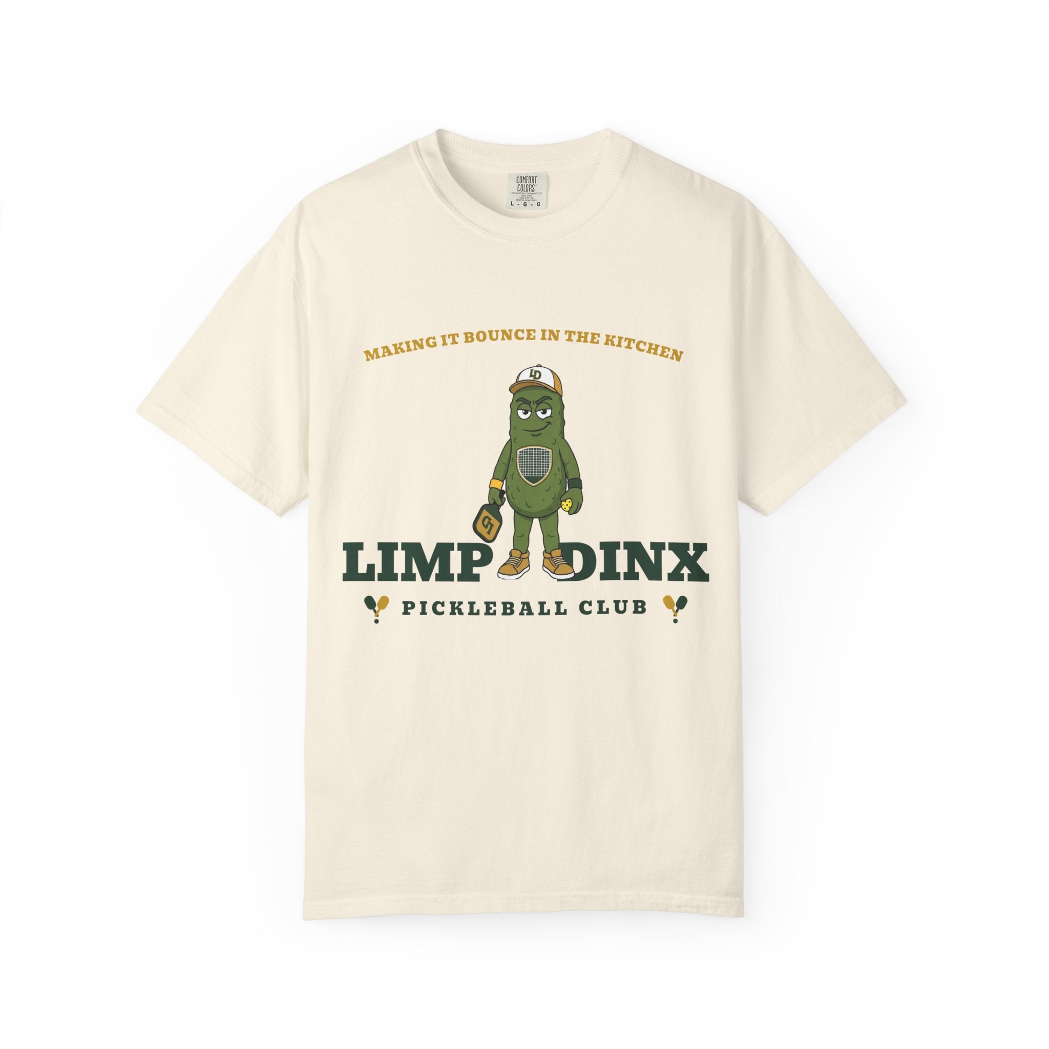 Making It Bounce in the Kitchen Tee — Limp Dinx Pickleball Club | Funny Pickleball Shirt