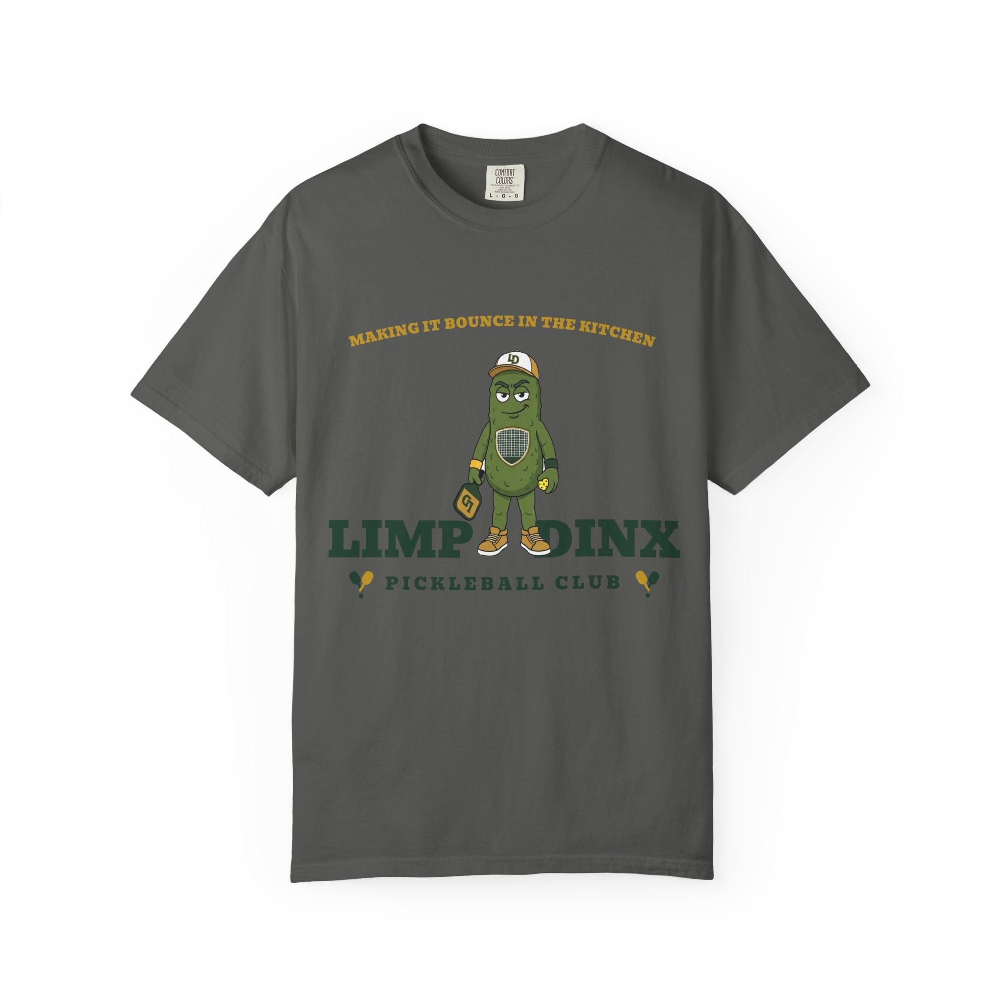Making It Bounce in the Kitchen Tee — Limp Dinx Pickleball Club | Funny Pickleball Shirt