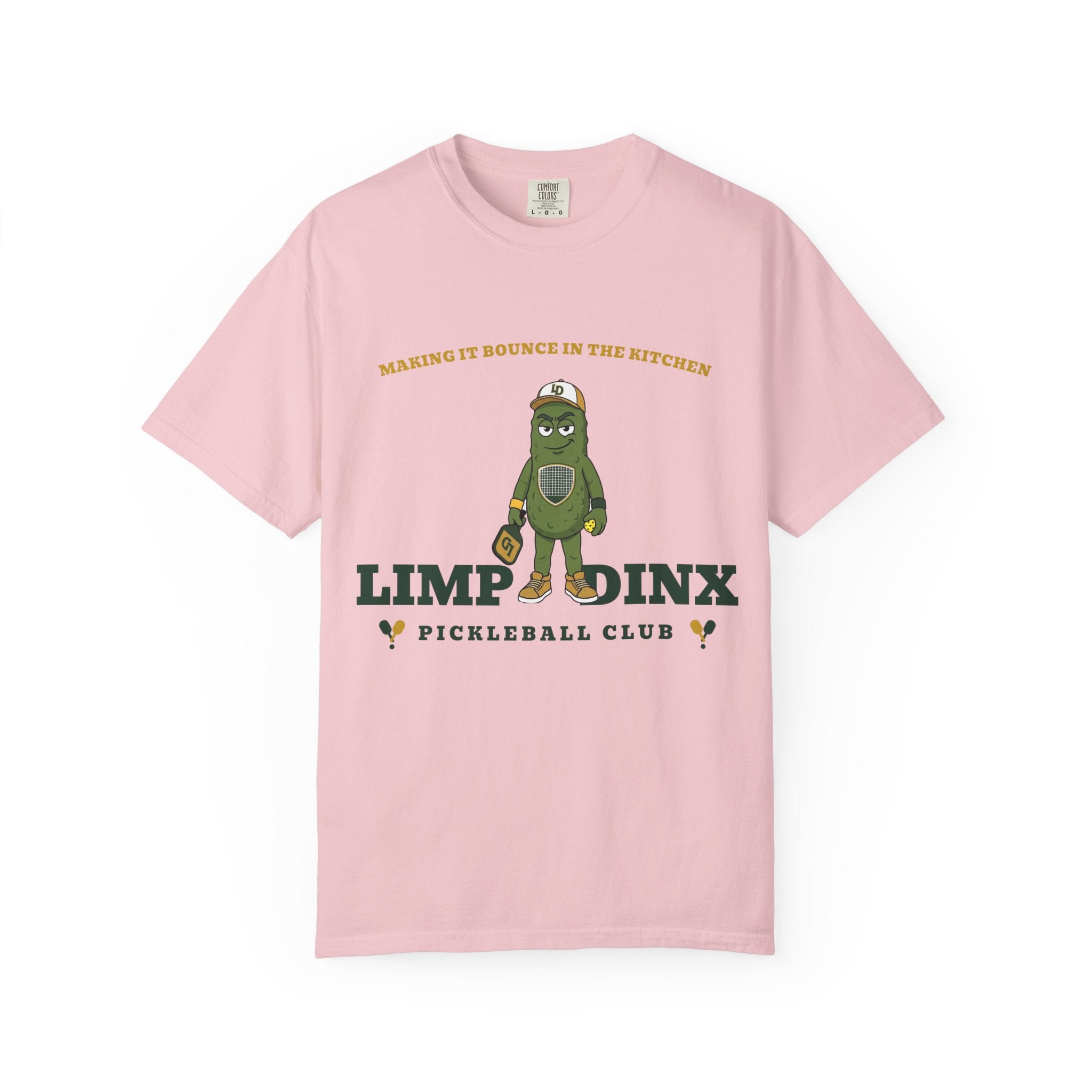 Making It Bounce in the Kitchen Tee — Limp Dinx Pickleball Club | Funny Pickleball Shirt