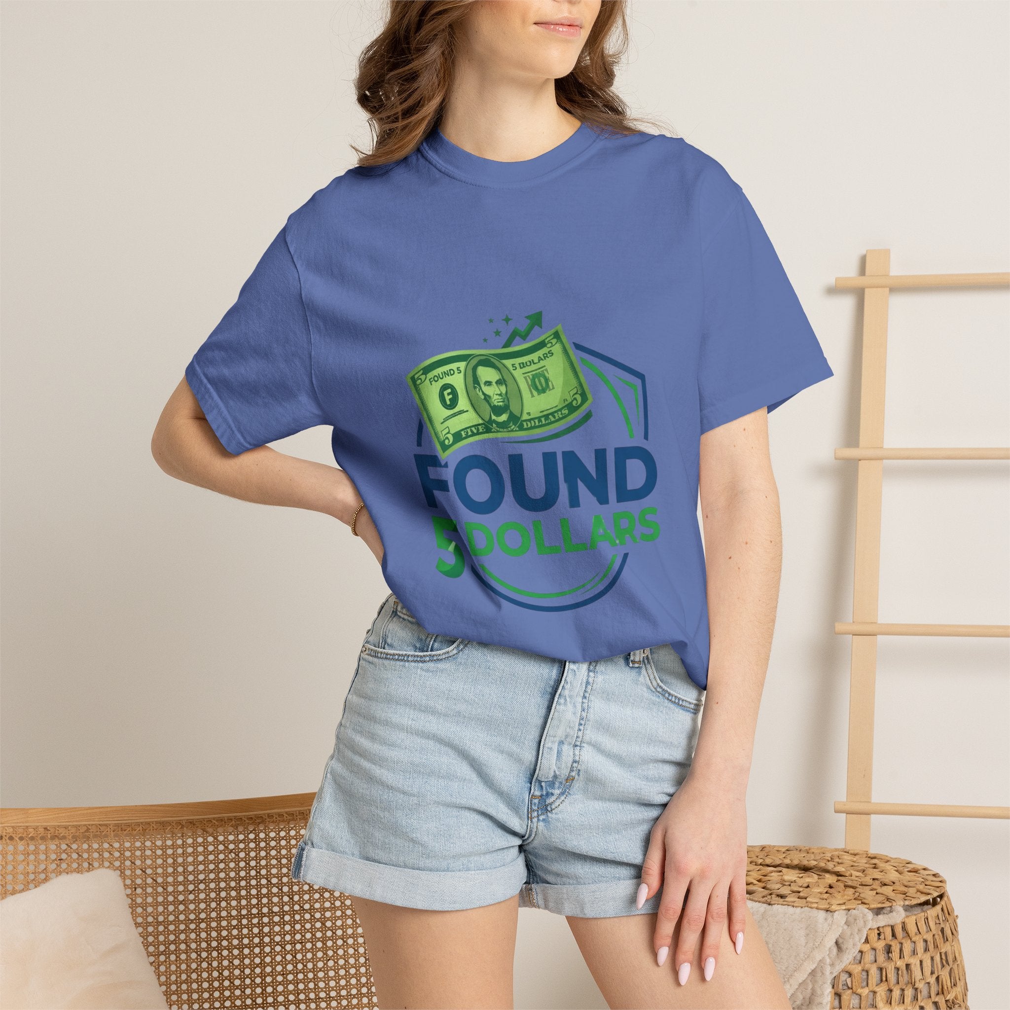 Found 5 Dollars Graphic Tee