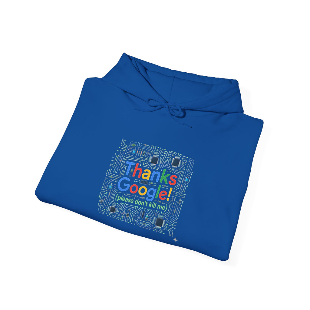 Thanks Google Tech Pattern Hoodie