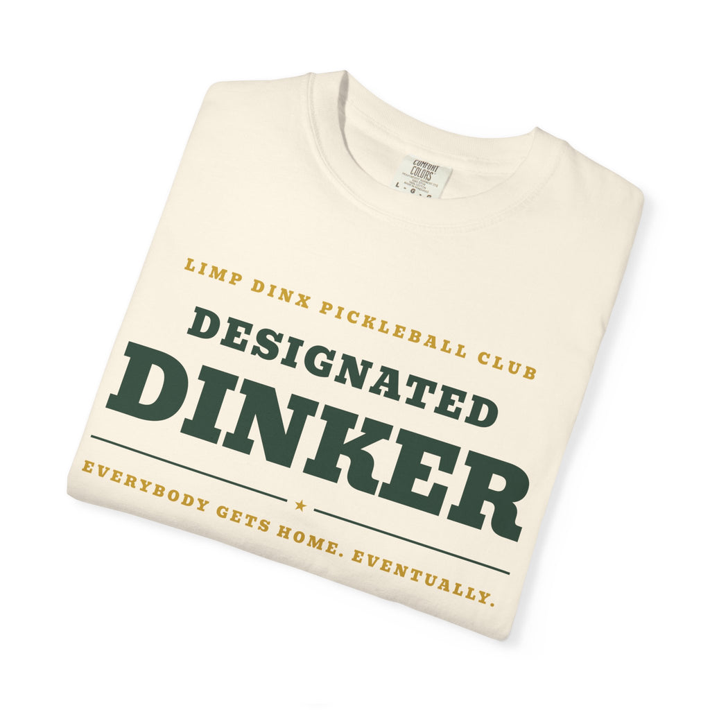 Designated Dinker Tee — Limp Dinx Pickleball Club | Funny Pickleball Shirt