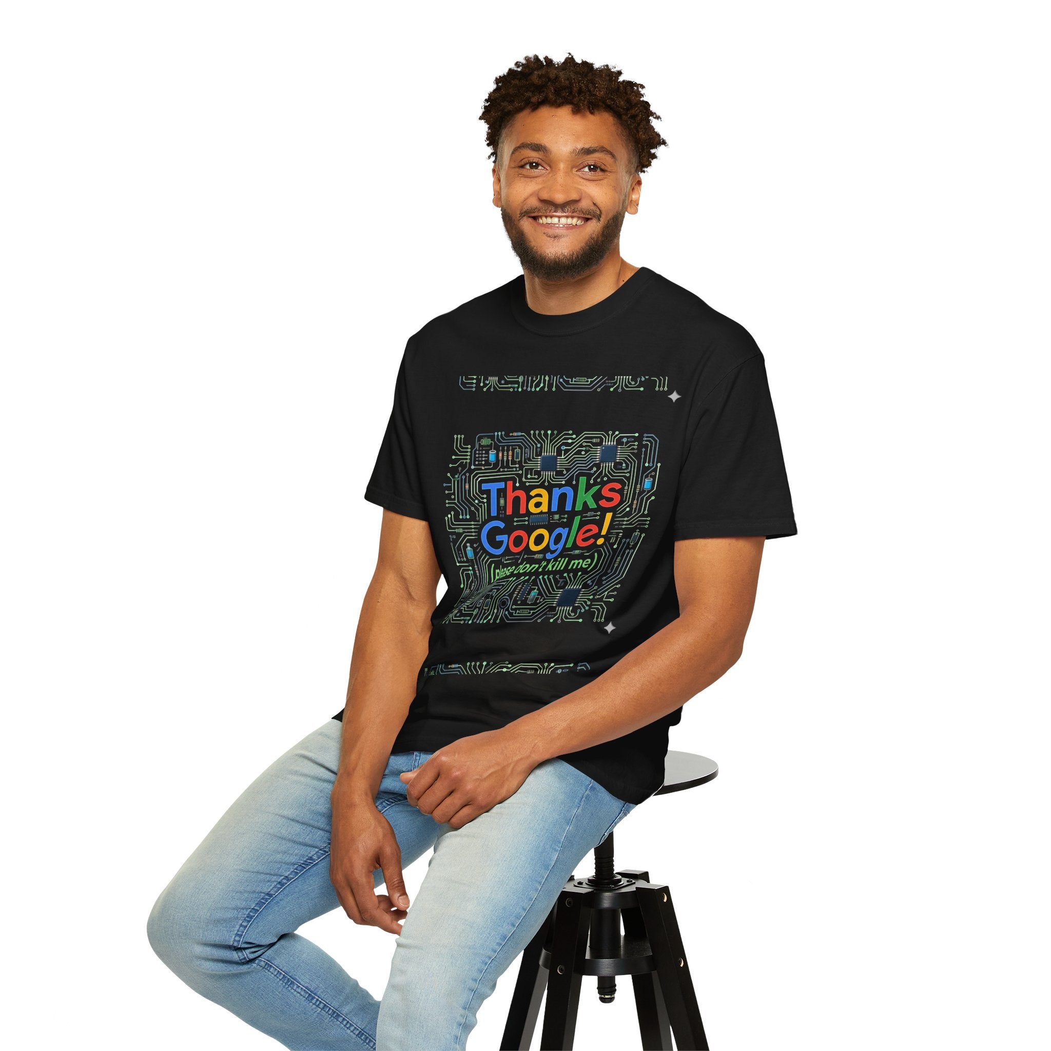 Thanks Google Circuit Board T-Shirt