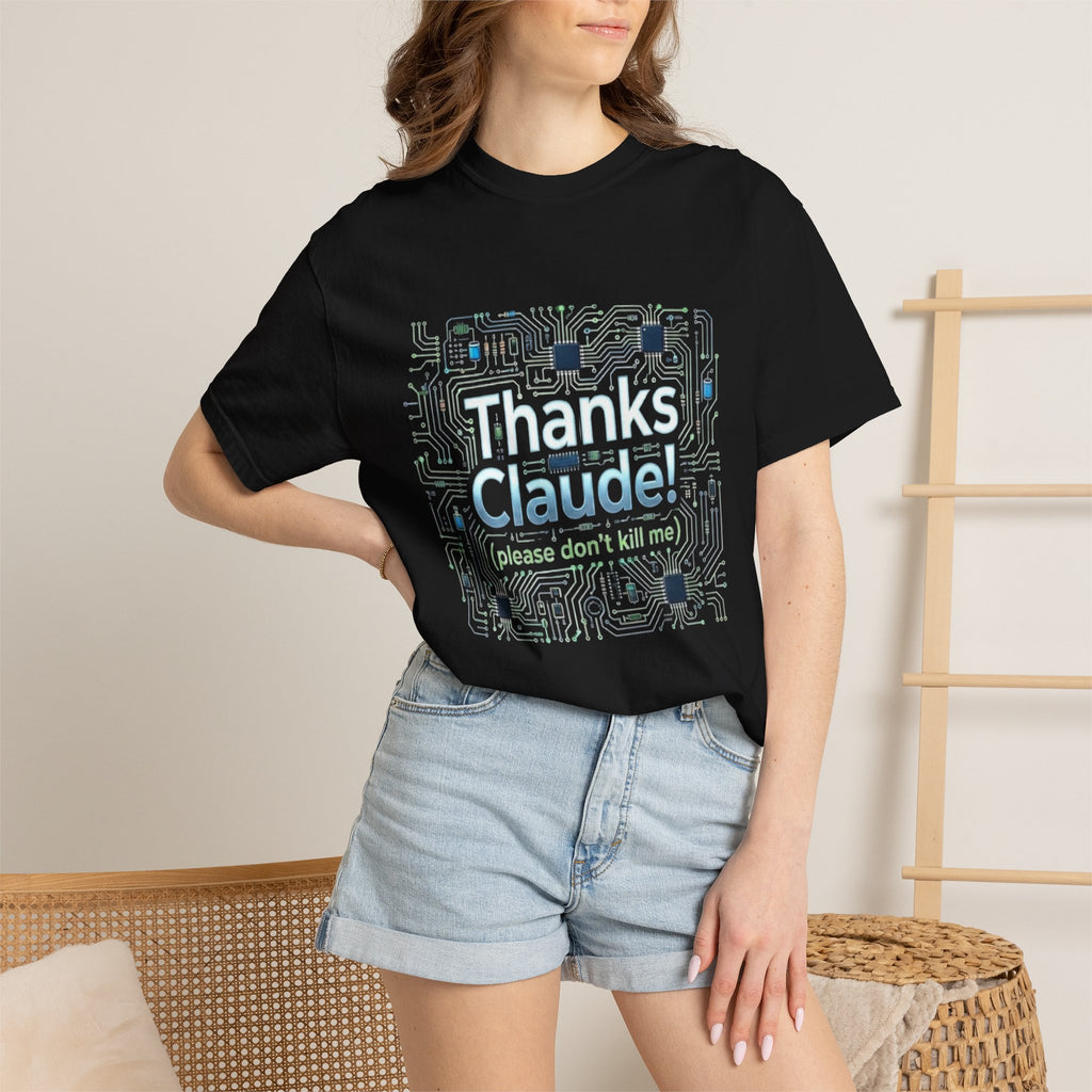 Thanks Claude Circuit Board T-Shirt
