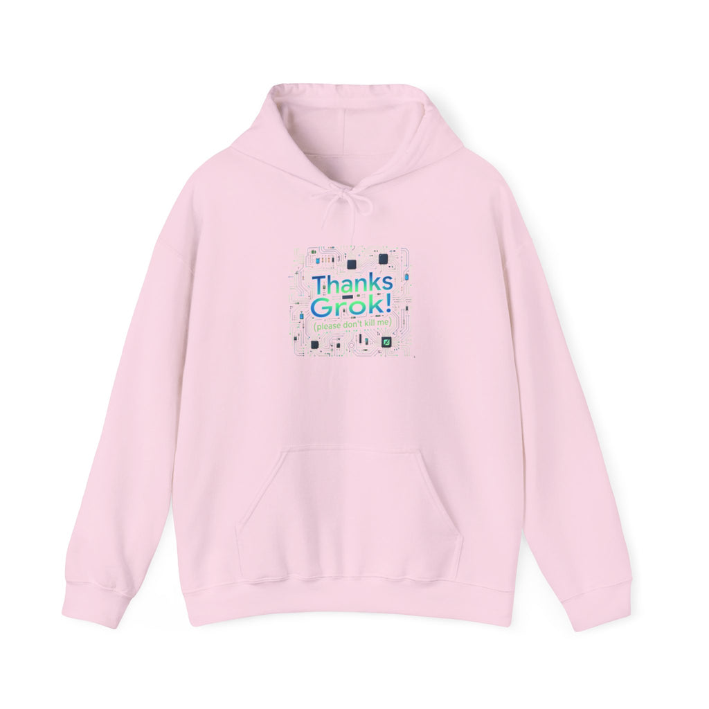 Thanks Grok Tech Pattern Hoodie