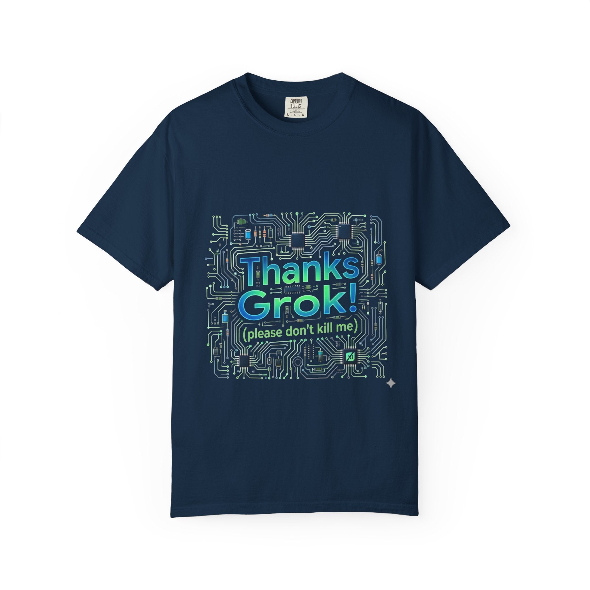 Thanks Grok Circuit Board T-Shirt