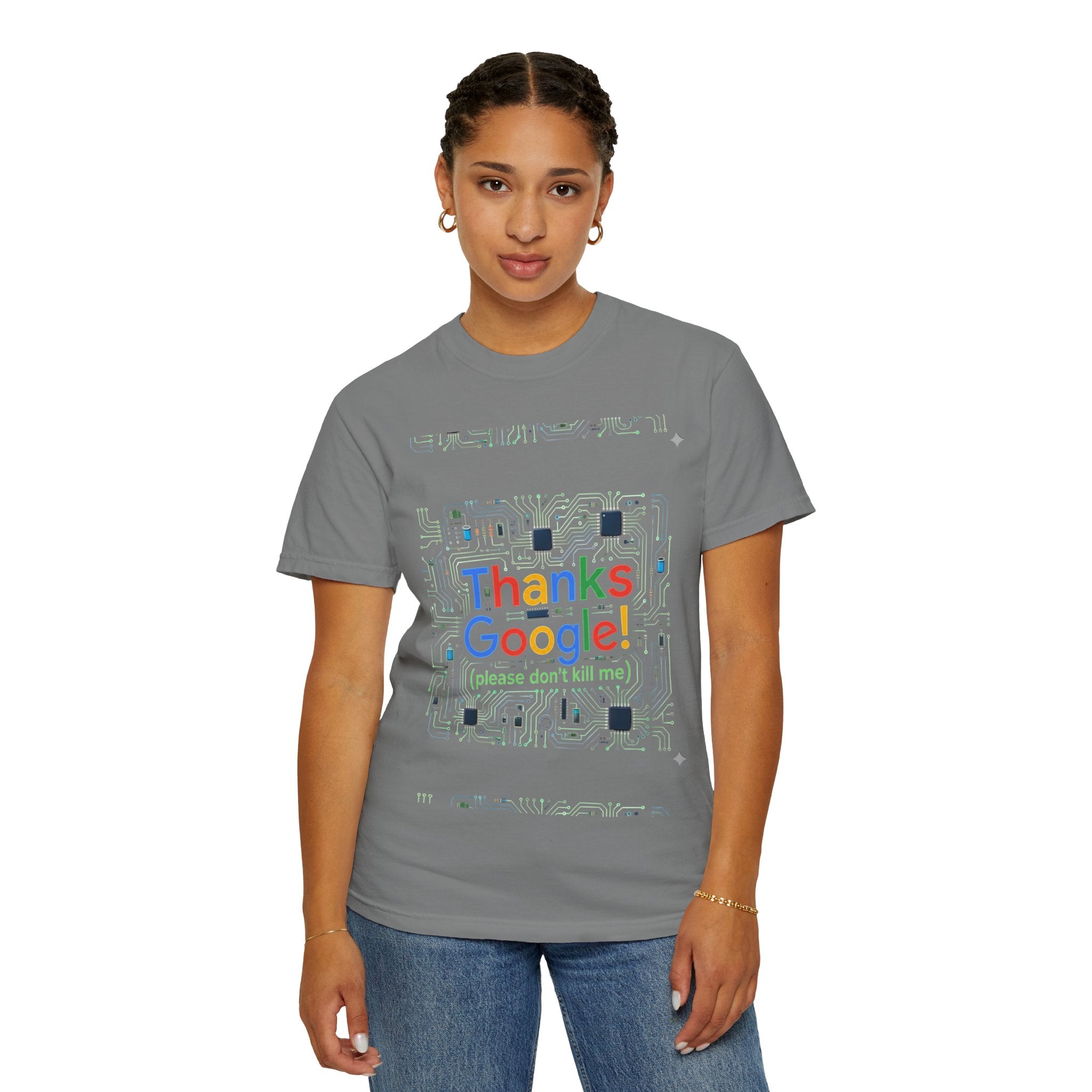 Thanks Google Circuit Board T-Shirt