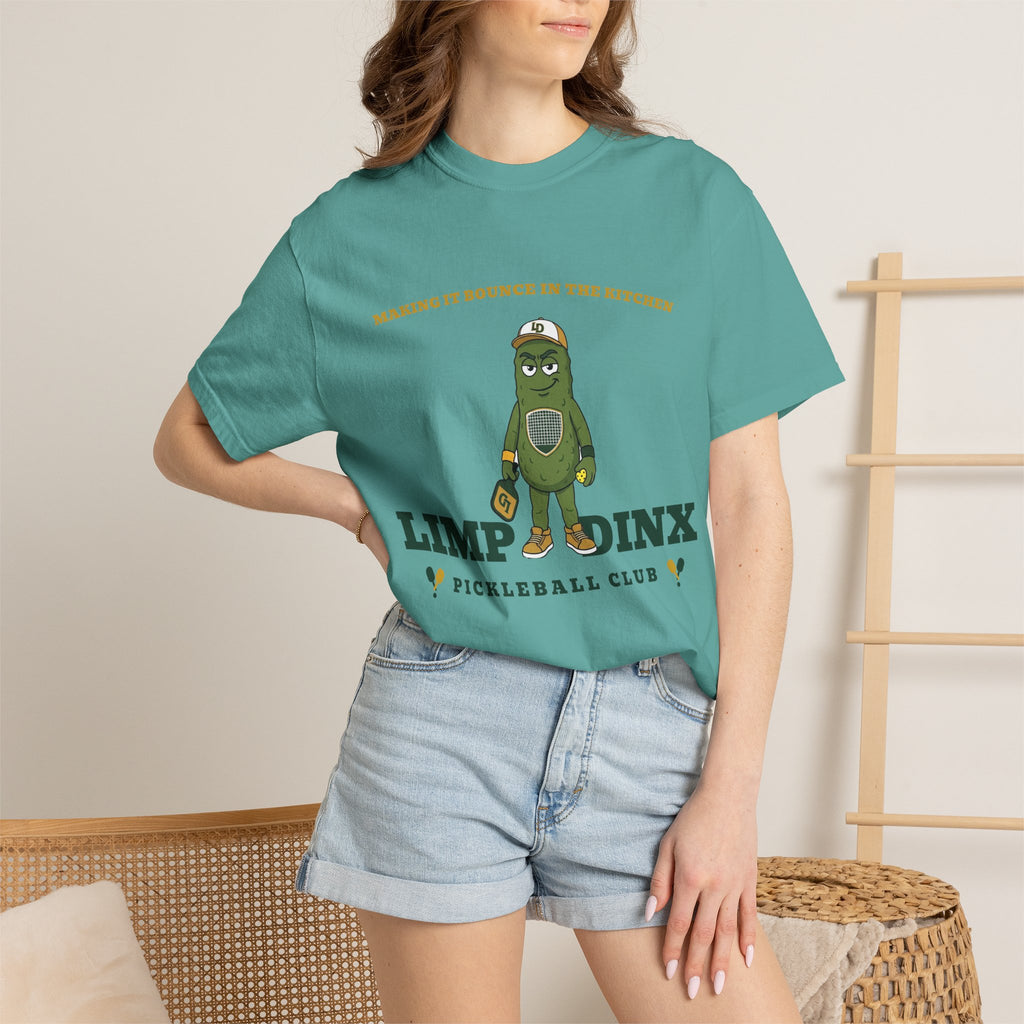 Making It Bounce in the Kitchen Tee — Limp Dinx Pickleball Club | Funny Pickleball Shirt