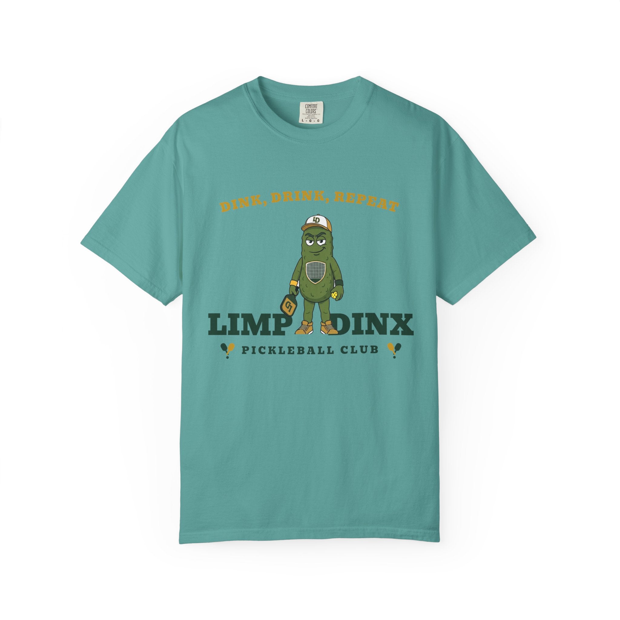 Dink. Drink. Repeat. Tee — Limp Dinx Pickleball Club | Funny Pickleball Shirt