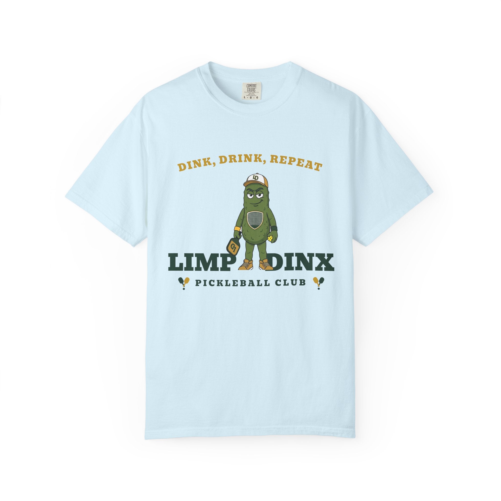 Dink. Drink. Repeat. Tee — Limp Dinx Pickleball Club | Funny Pickleball Shirt