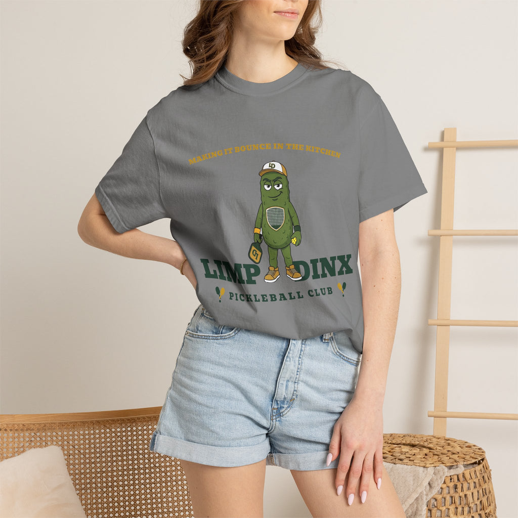 Making It Bounce in the Kitchen Tee — Limp Dinx Pickleball Club | Funny Pickleball Shirt