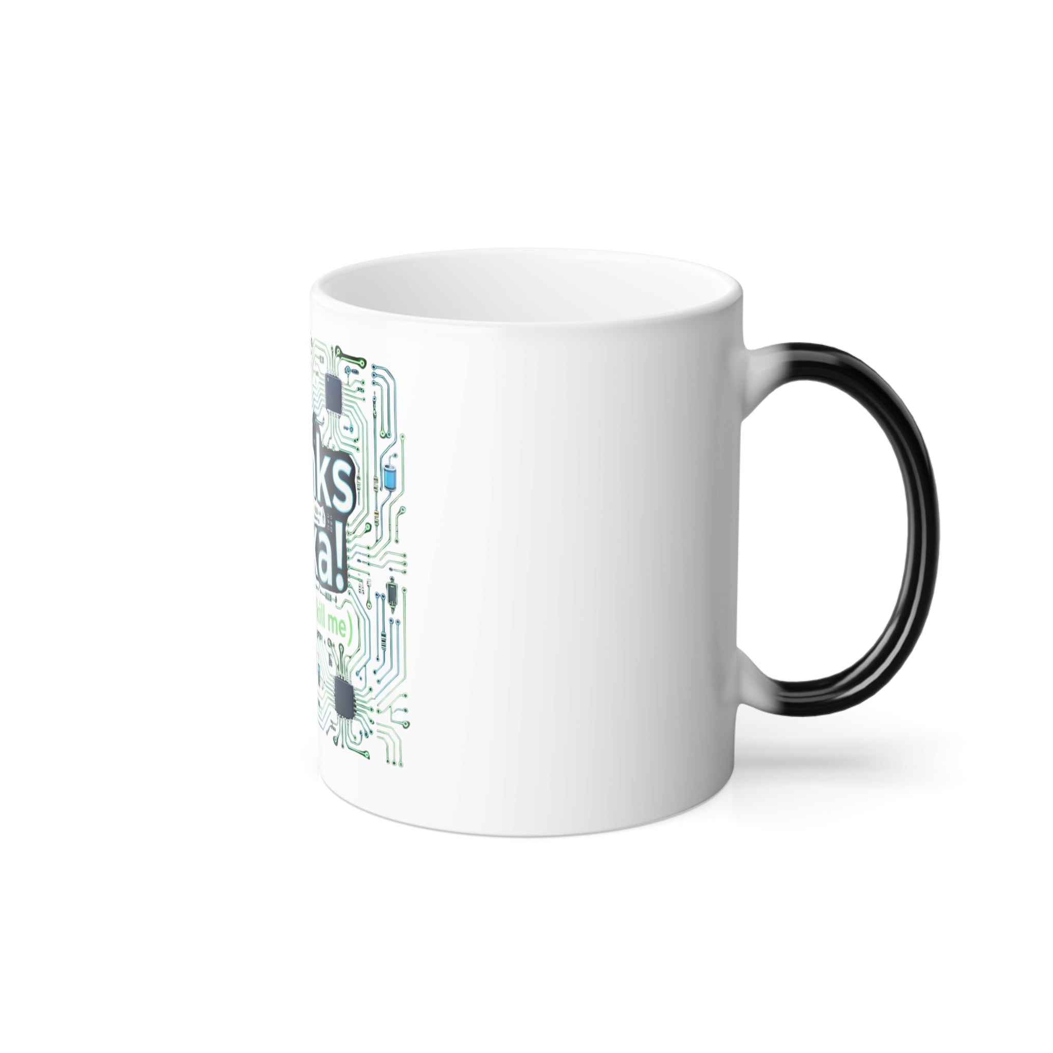 Thanks Alexa Color-Changing Mug