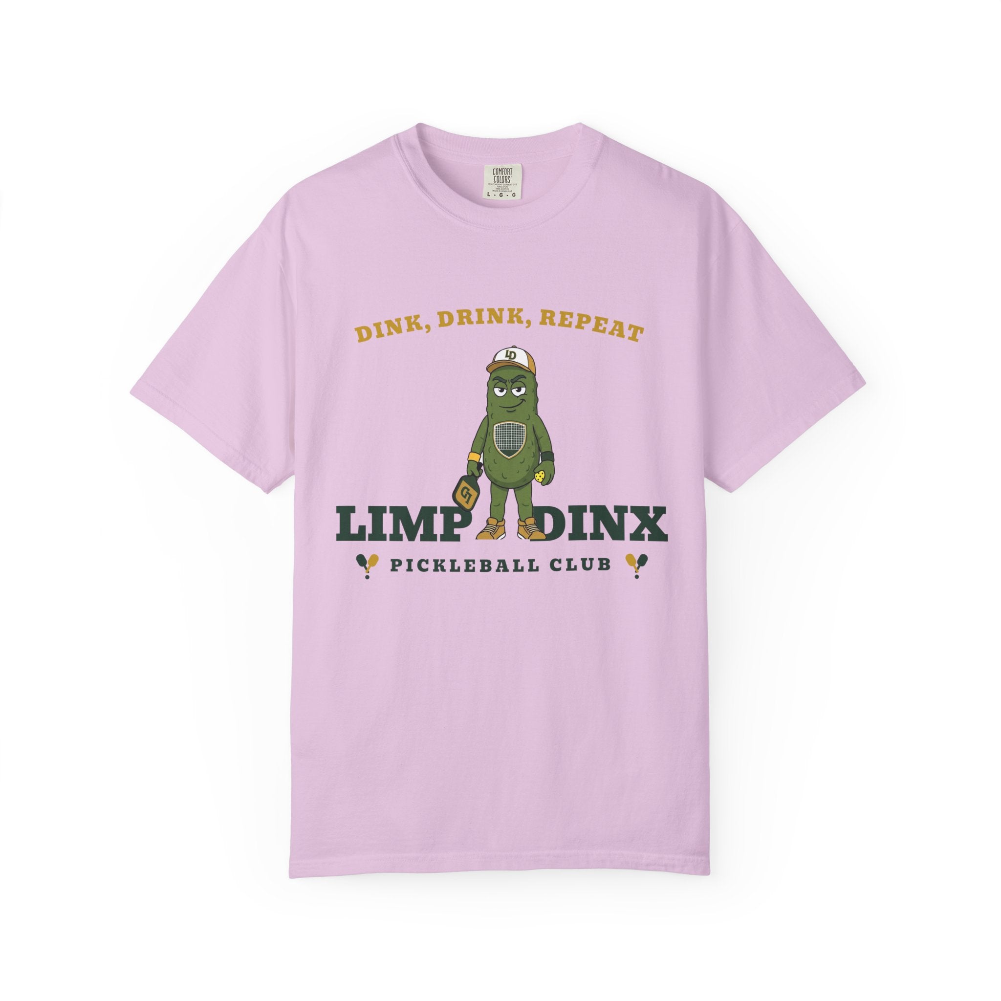 Dink. Drink. Repeat. Tee — Limp Dinx Pickleball Club | Funny Pickleball Shirt