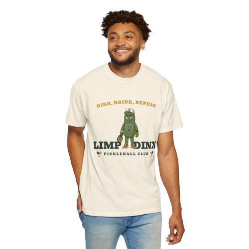 Dink. Drink. Repeat. Tee — Limp Dinx Pickleball Club | Funny Pickleball Shirt