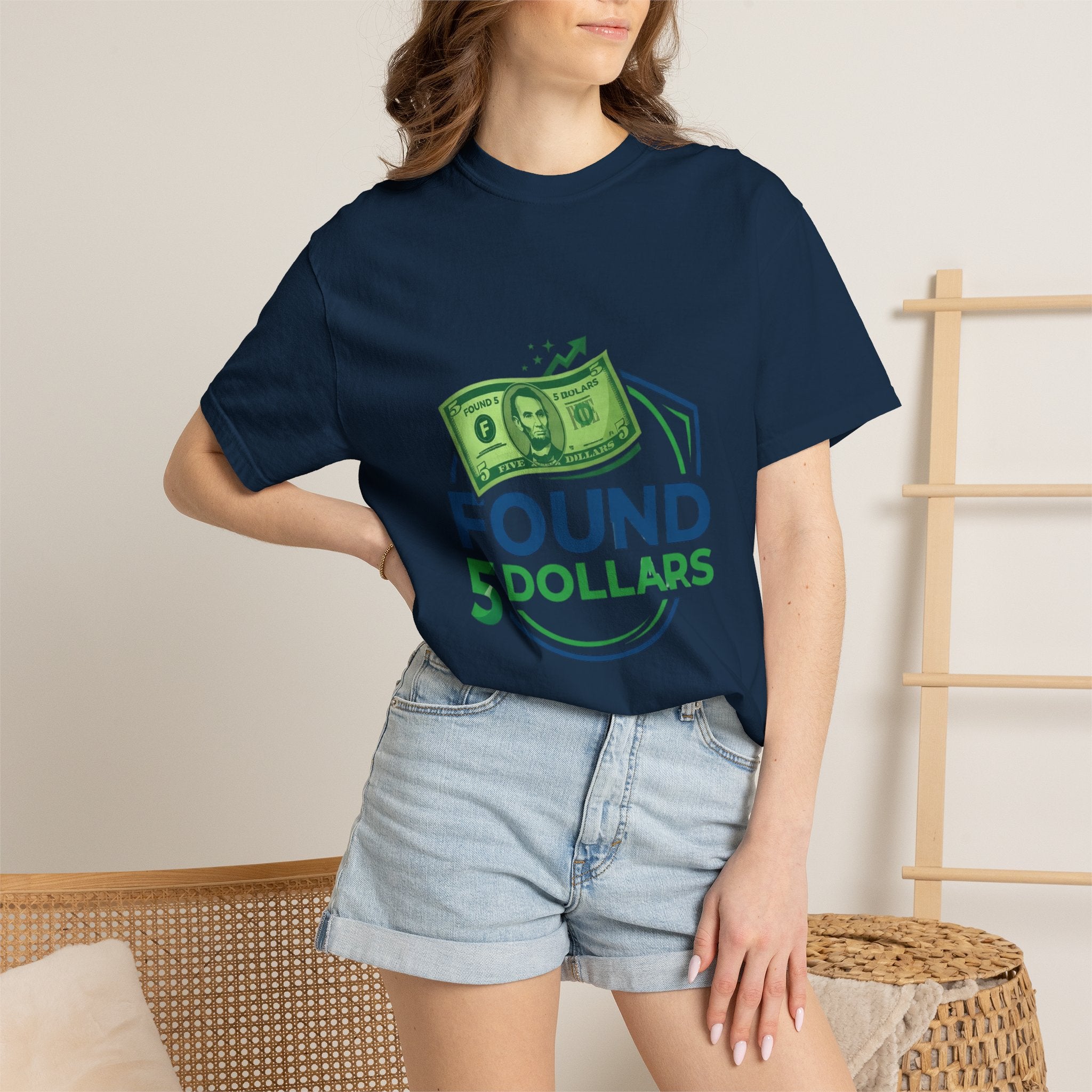 Found 5 Dollars Graphic Tee