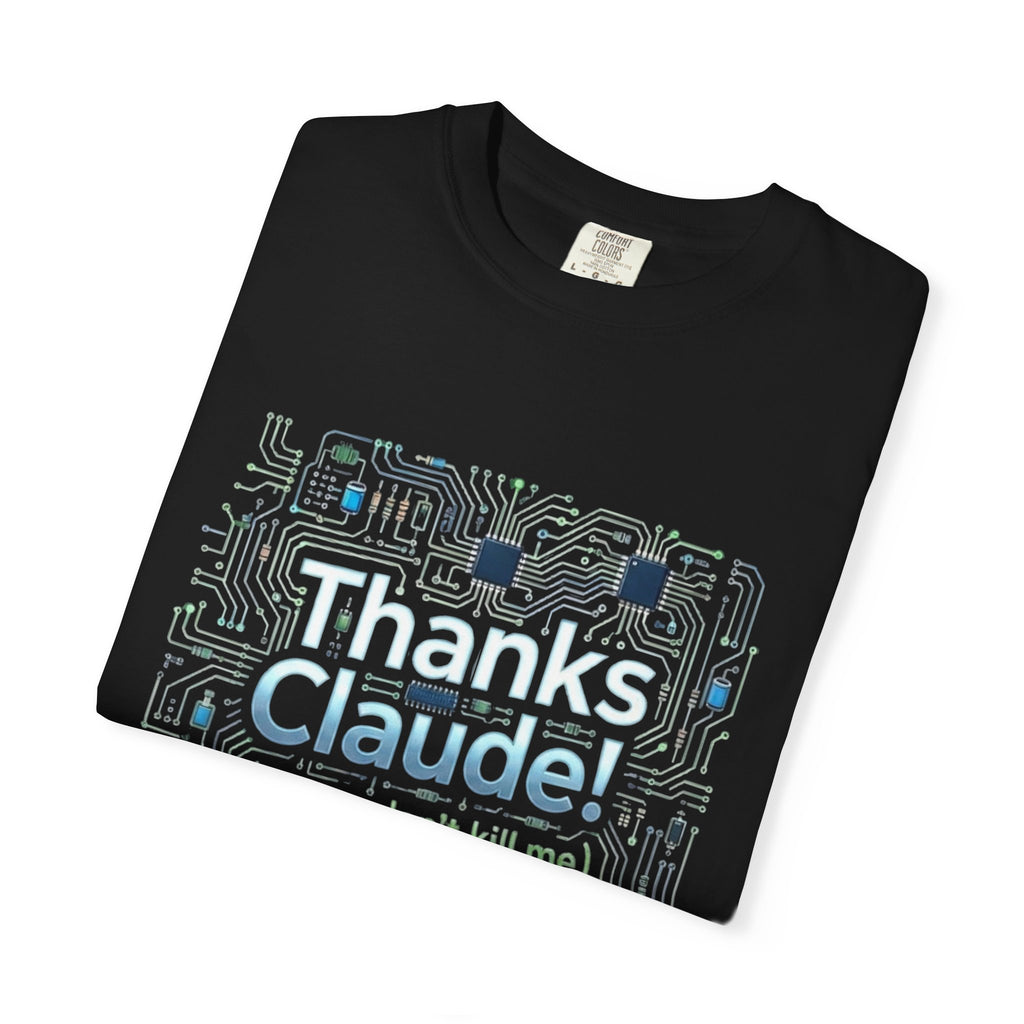 Thanks Claude Circuit Board T-Shirt