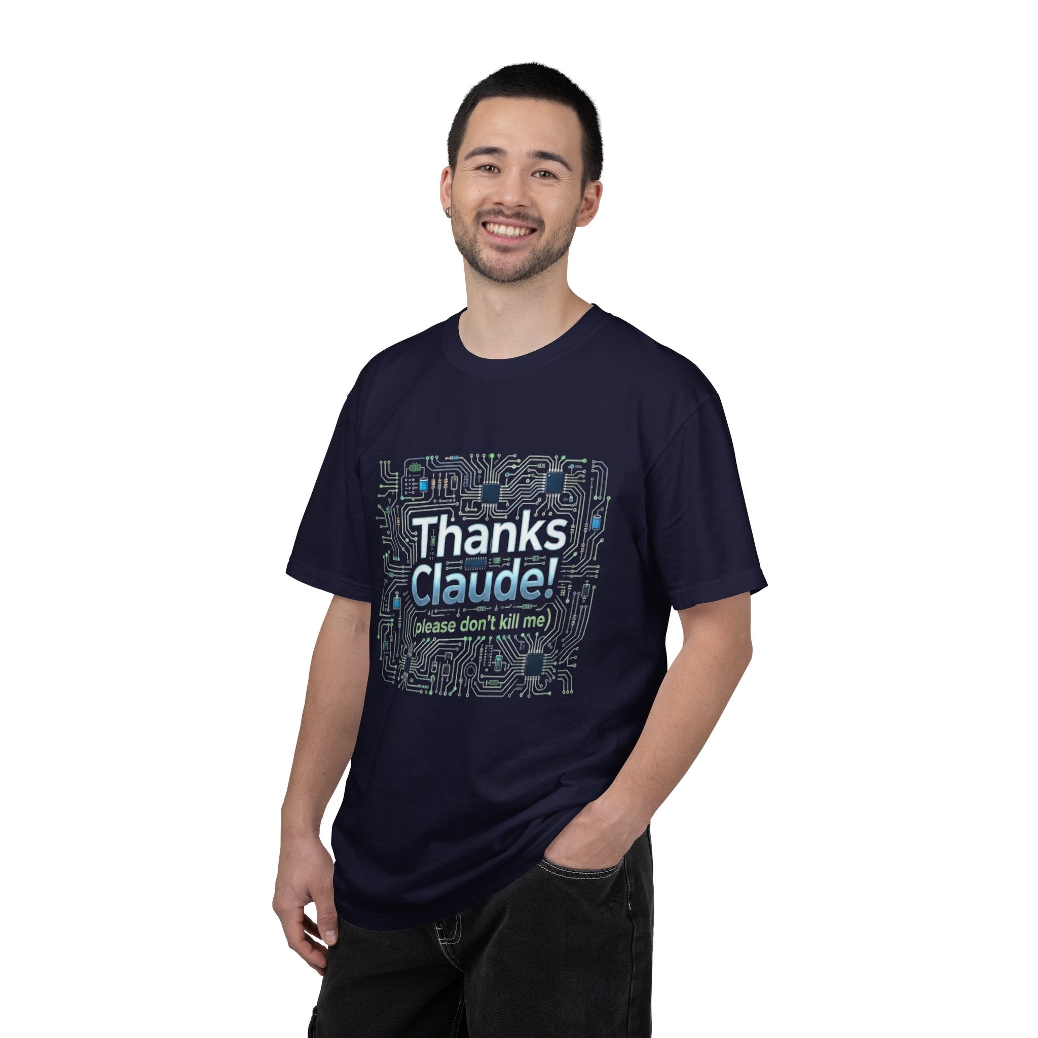 Thanks Claude Circuit Board T-Shirt