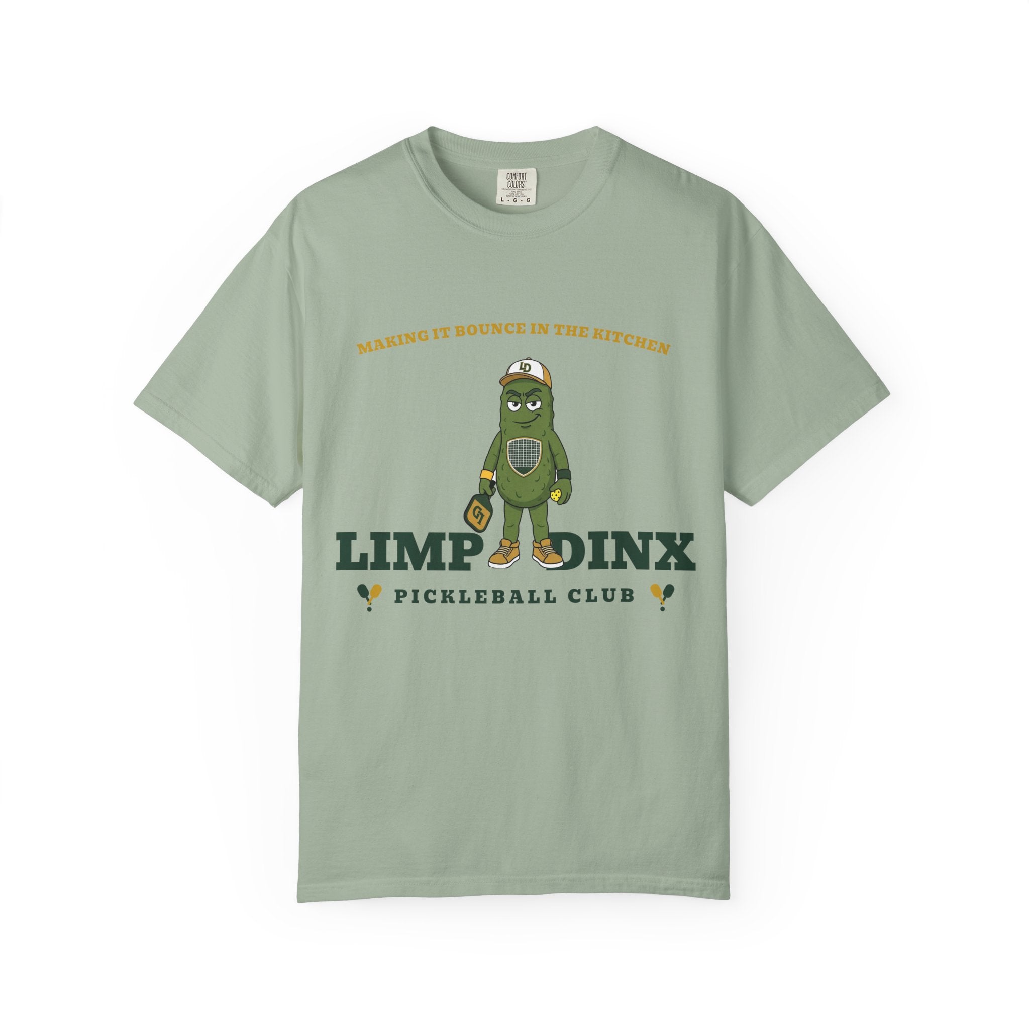 Making It Bounce in the Kitchen Tee — Limp Dinx Pickleball Club | Funny Pickleball Shirt