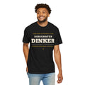 Designated Dinker Tee — Limp Dinx Pickleball Club | Funny Pickleball Shirt - Dark Colors