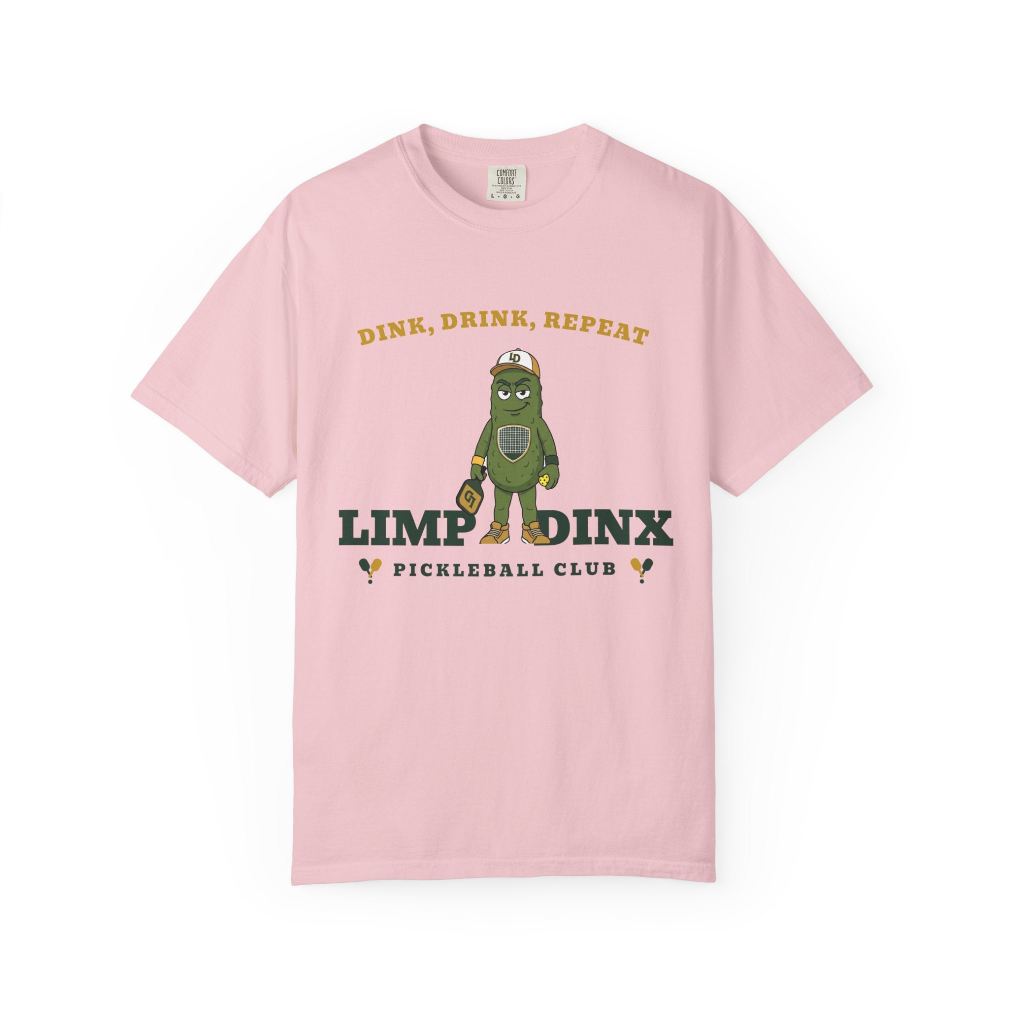 Dink. Drink. Repeat. Tee — Limp Dinx Pickleball Club | Funny Pickleball Shirt