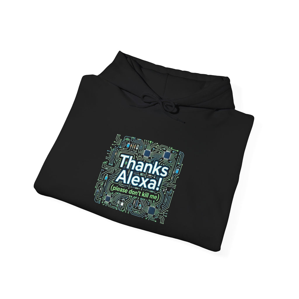 Thanks Alexa Tech Pattern Hoodie