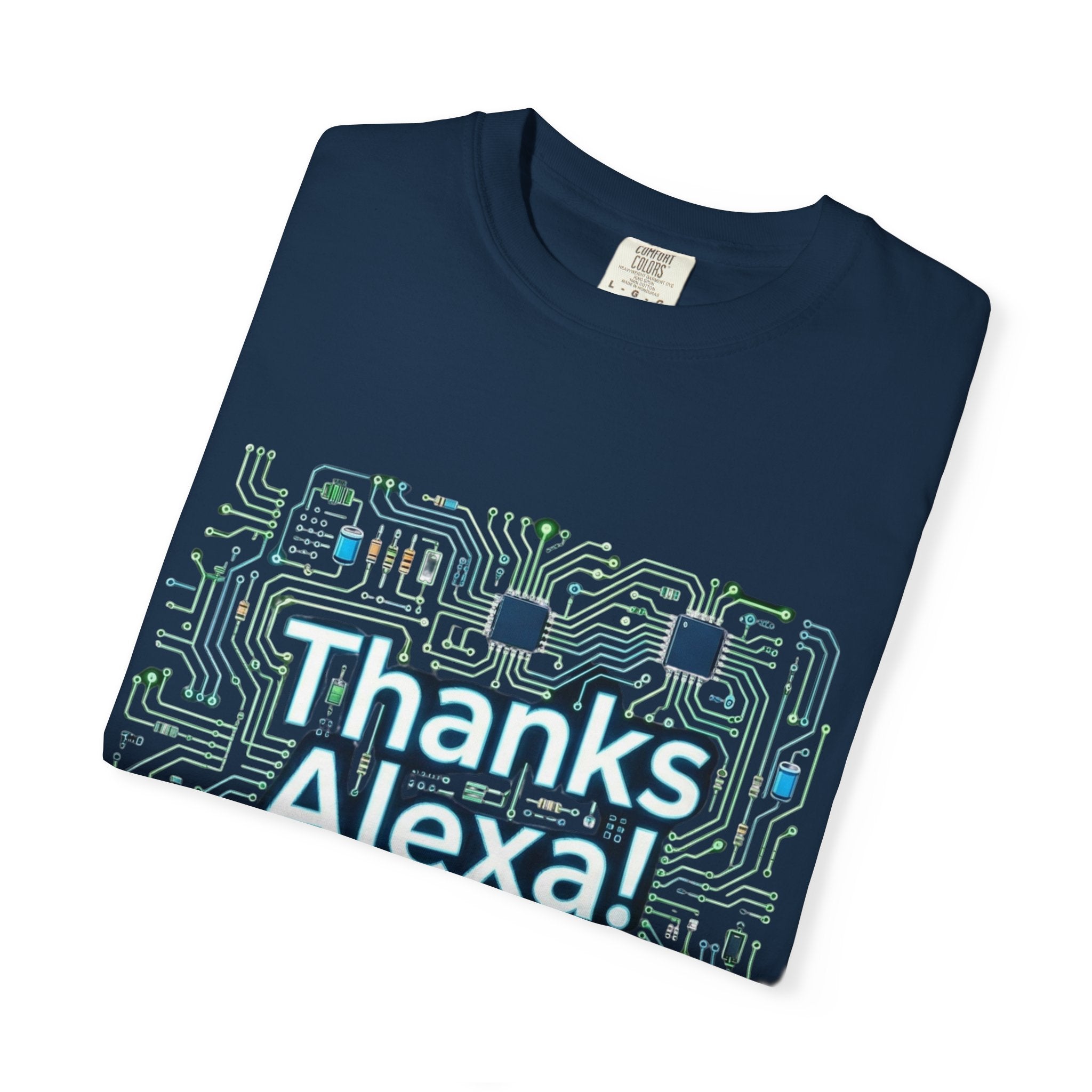Thanks Alexa Circuit Board T-Shirt