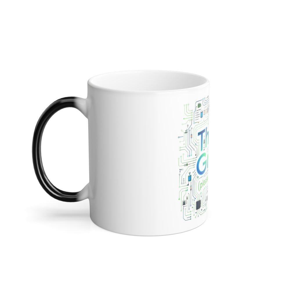Thanks Grok Color-Changing Mug