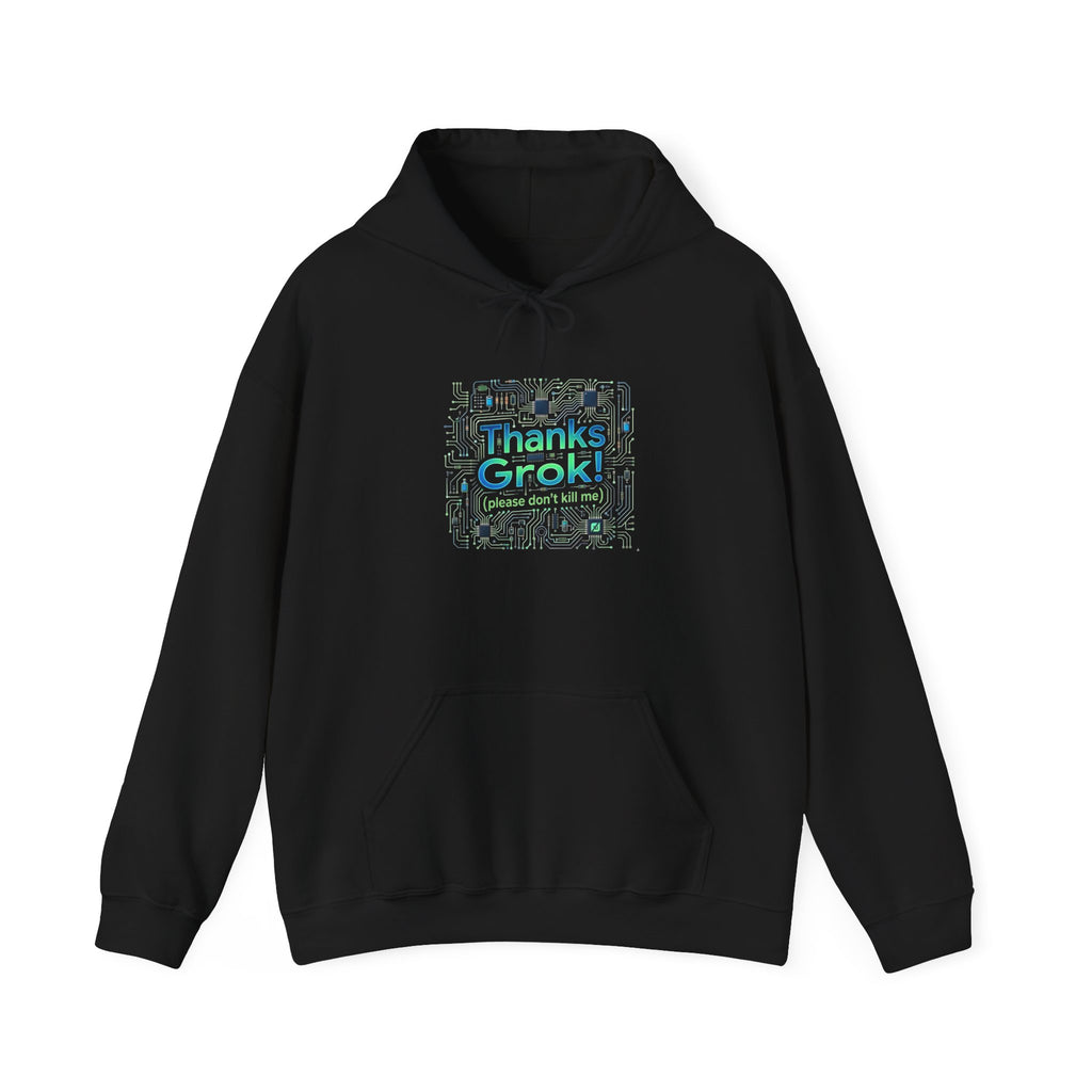 Thanks Grok Tech Pattern Hoodie