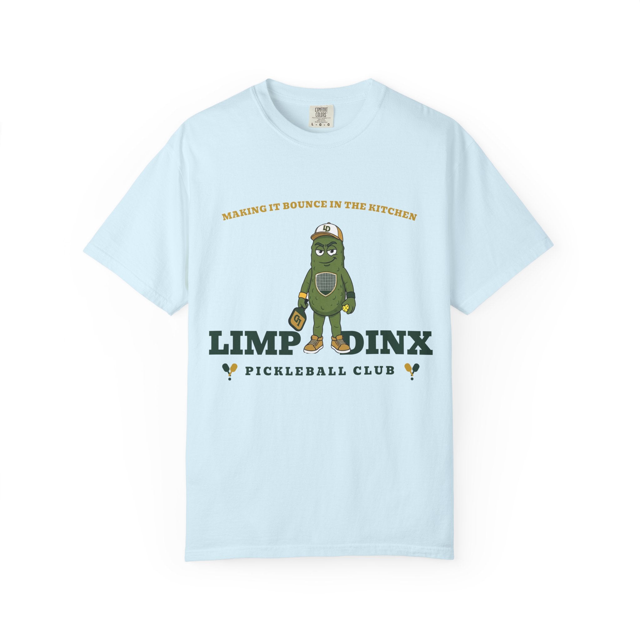 Making It Bounce in the Kitchen Tee — Limp Dinx Pickleball Club | Funny Pickleball Shirt