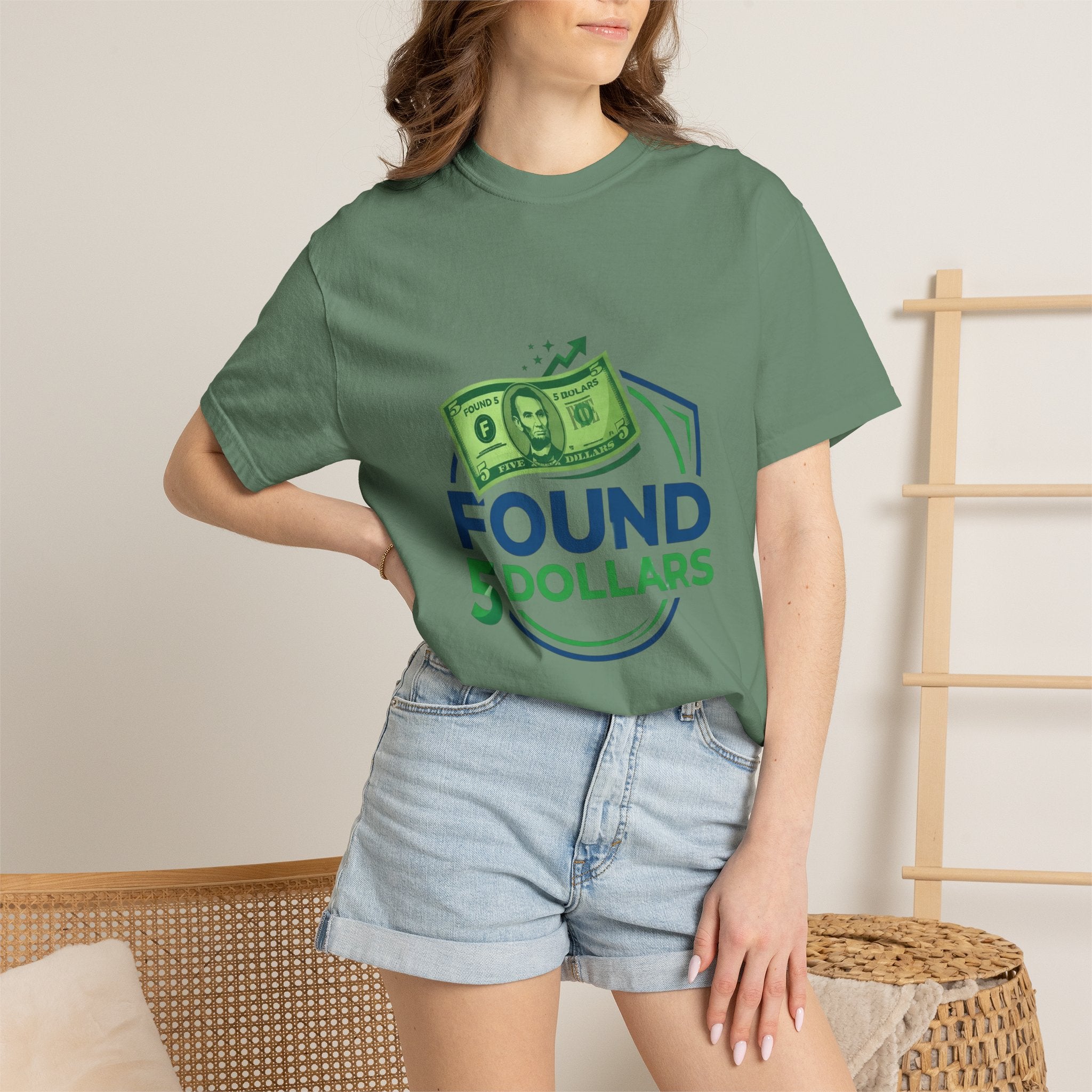 Found 5 Dollars Graphic Tee