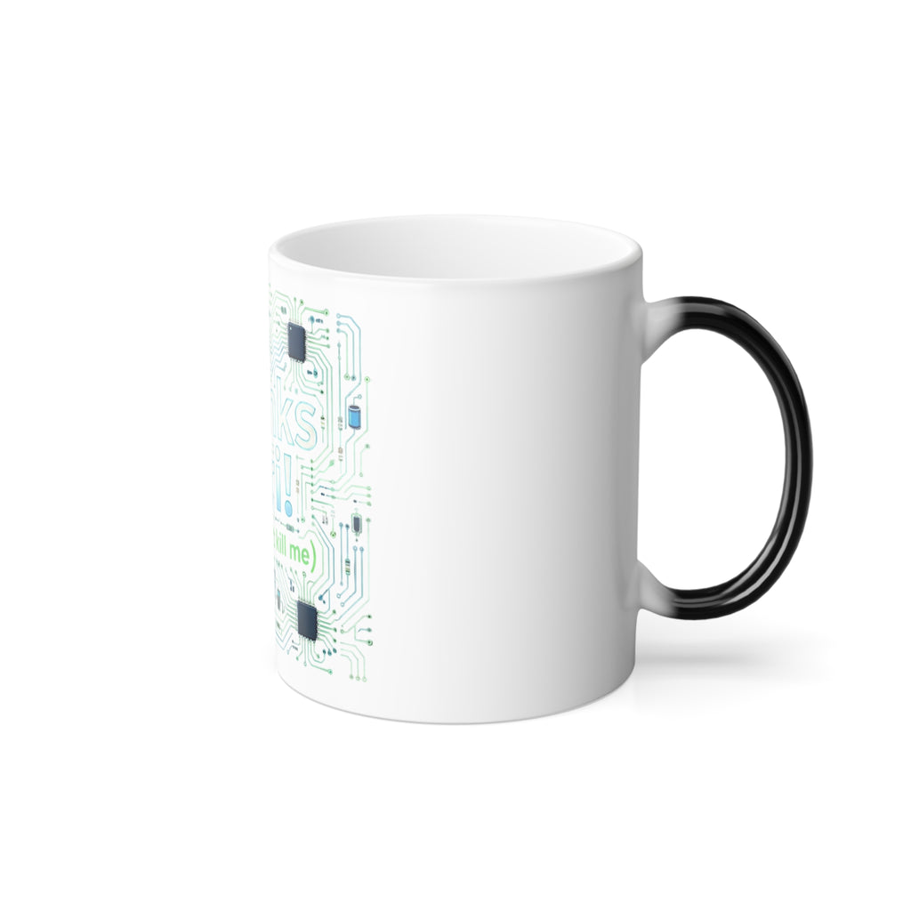 Thanks Siri Color-Changing Mug