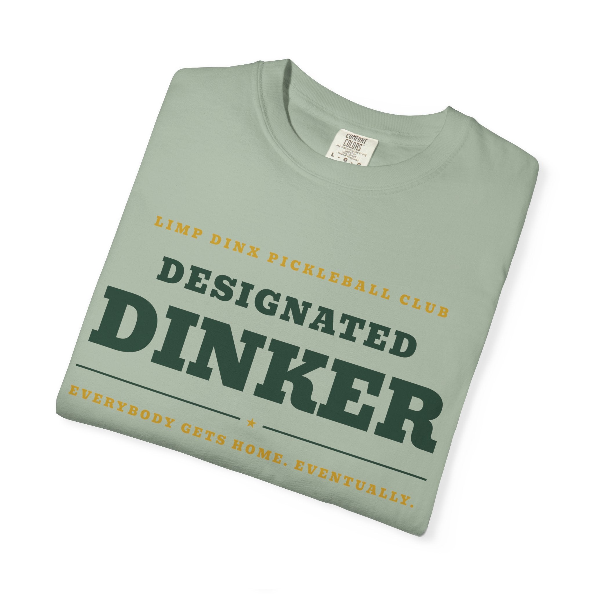 Designated Dinker Tee — Limp Dinx Pickleball Club | Funny Pickleball Shirt