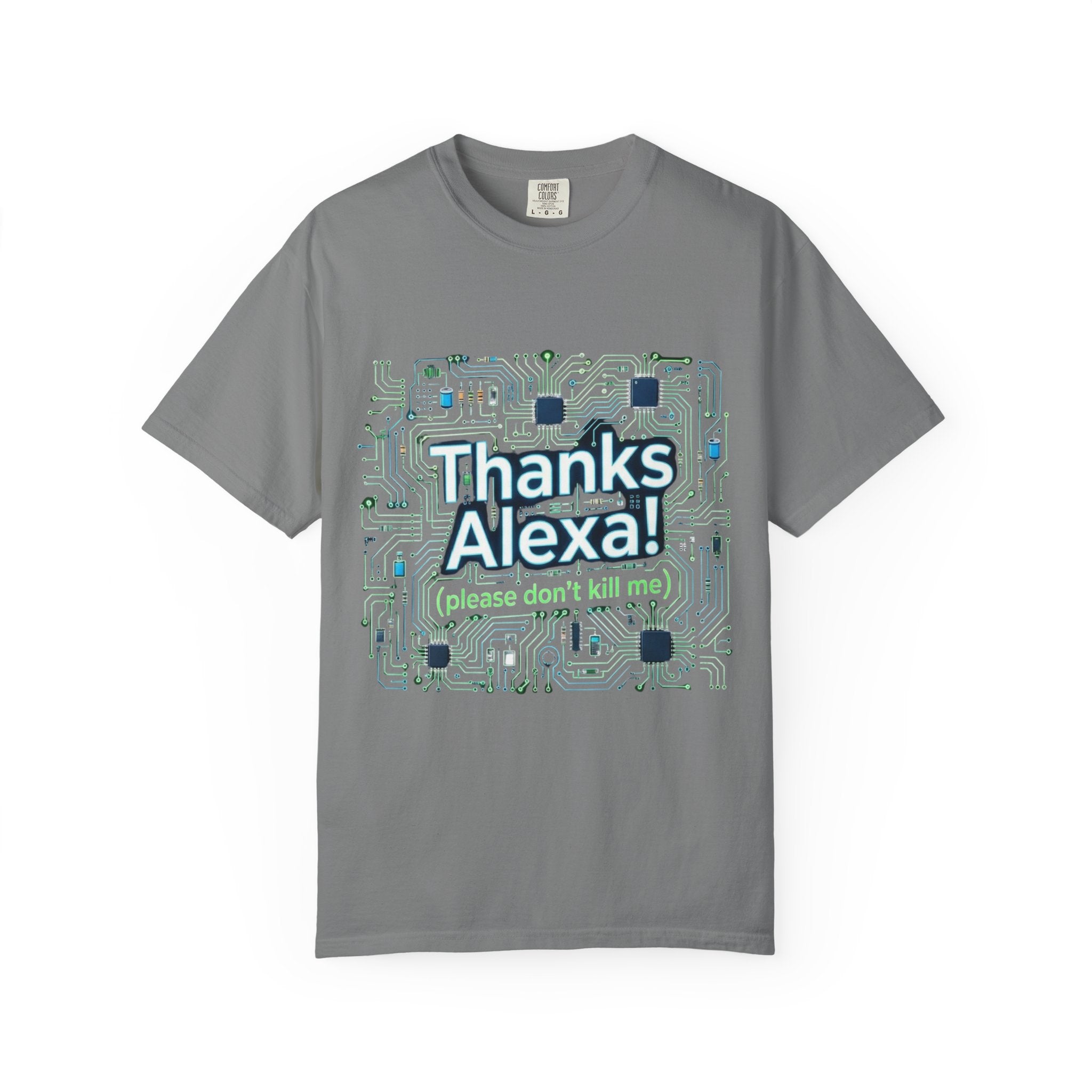 Thanks Alexa Circuit Board T-Shirt