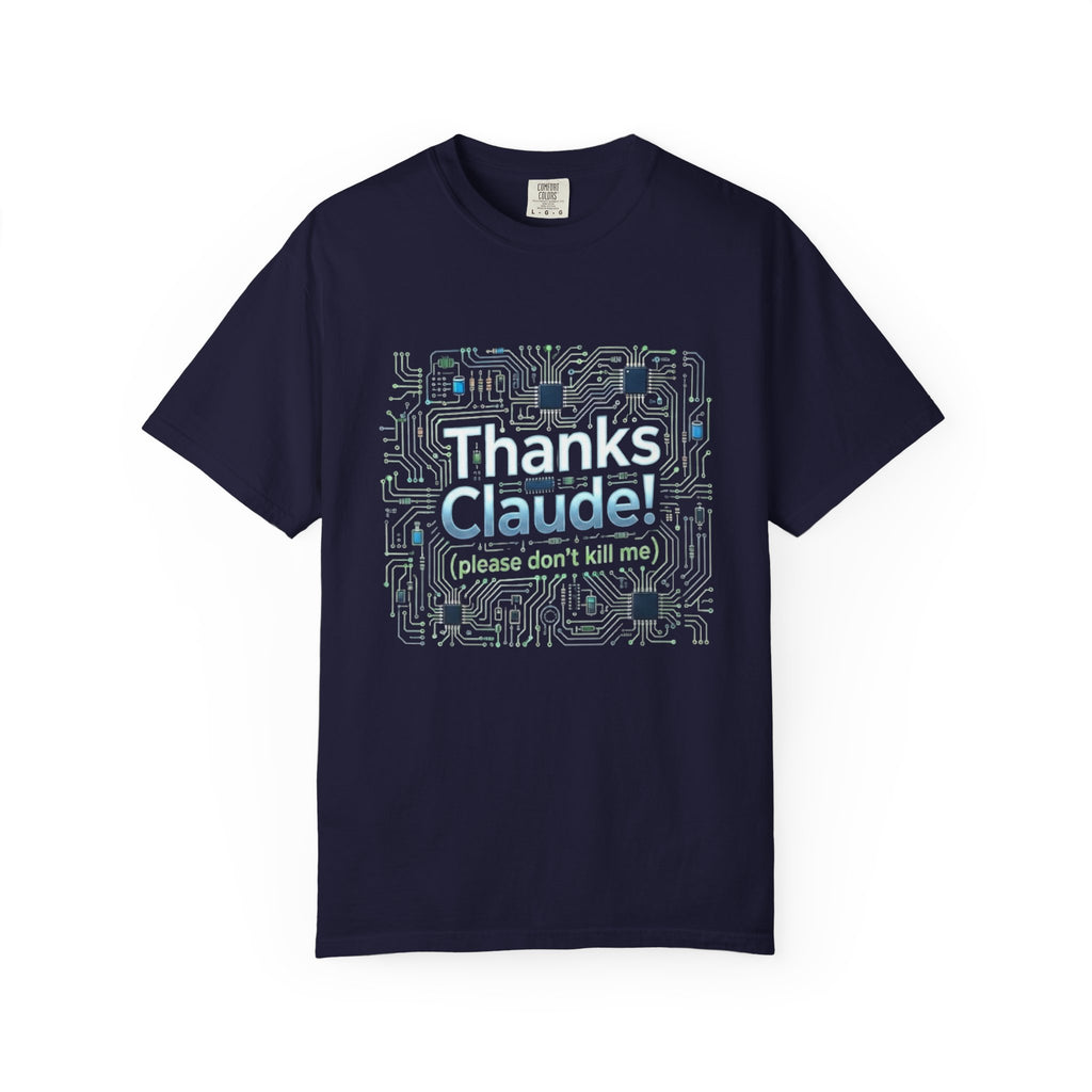 Thanks Claude Circuit Board T-Shirt