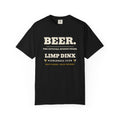 Beer. The Official Sports Drink Tee — Limp Dinx Pickleball Club | Funny Pickleball Shirt - Dark Colors
